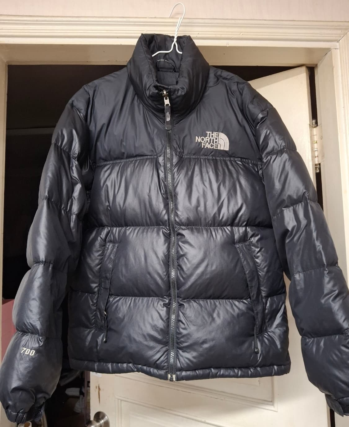 노스페이스 700 눕시 패딩 블랙 공용90 / 컨디션 상 상품이미지1