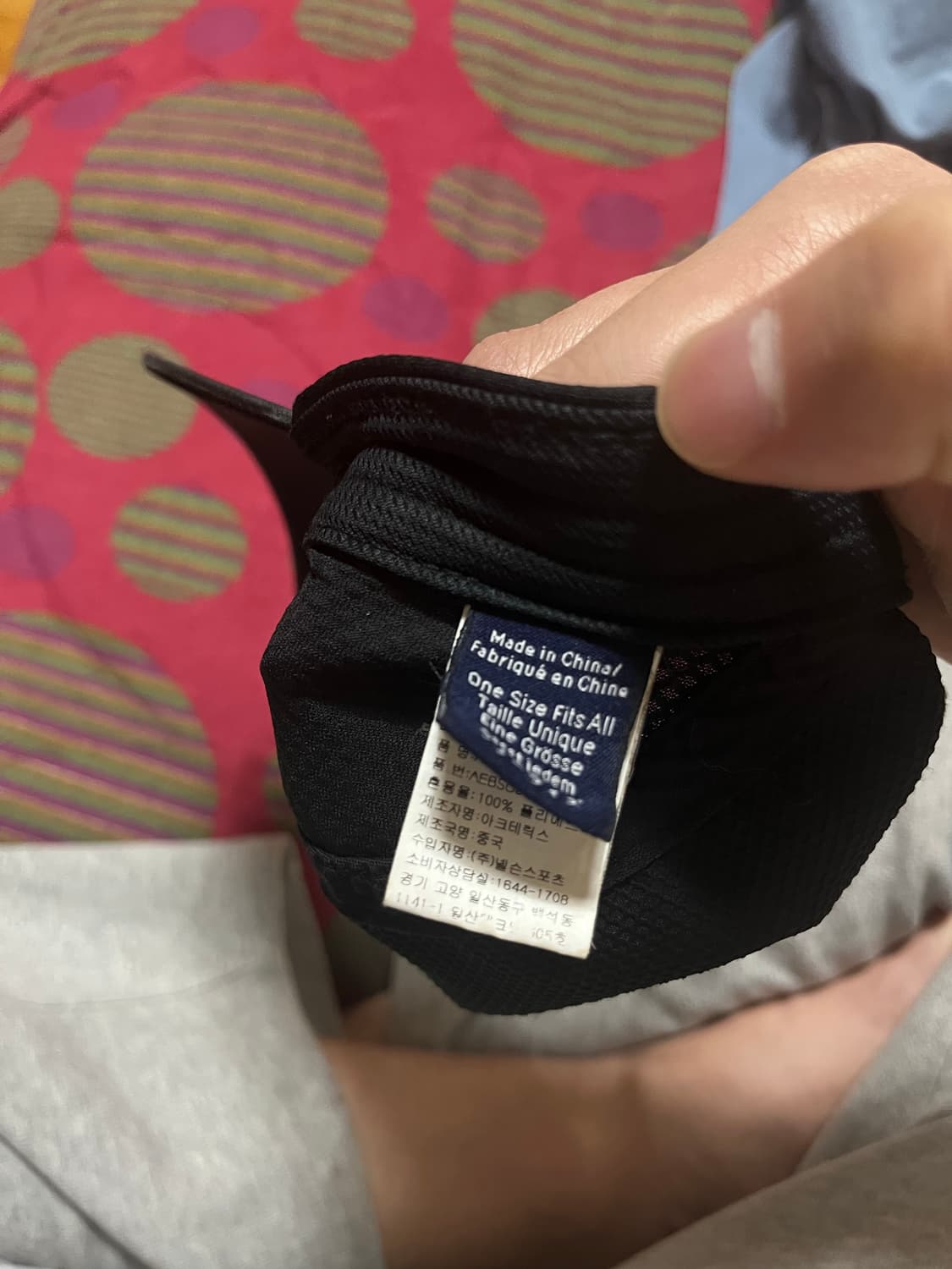 OS 아크테릭스 엑셀레로 볼캡 검정  상품이미지3