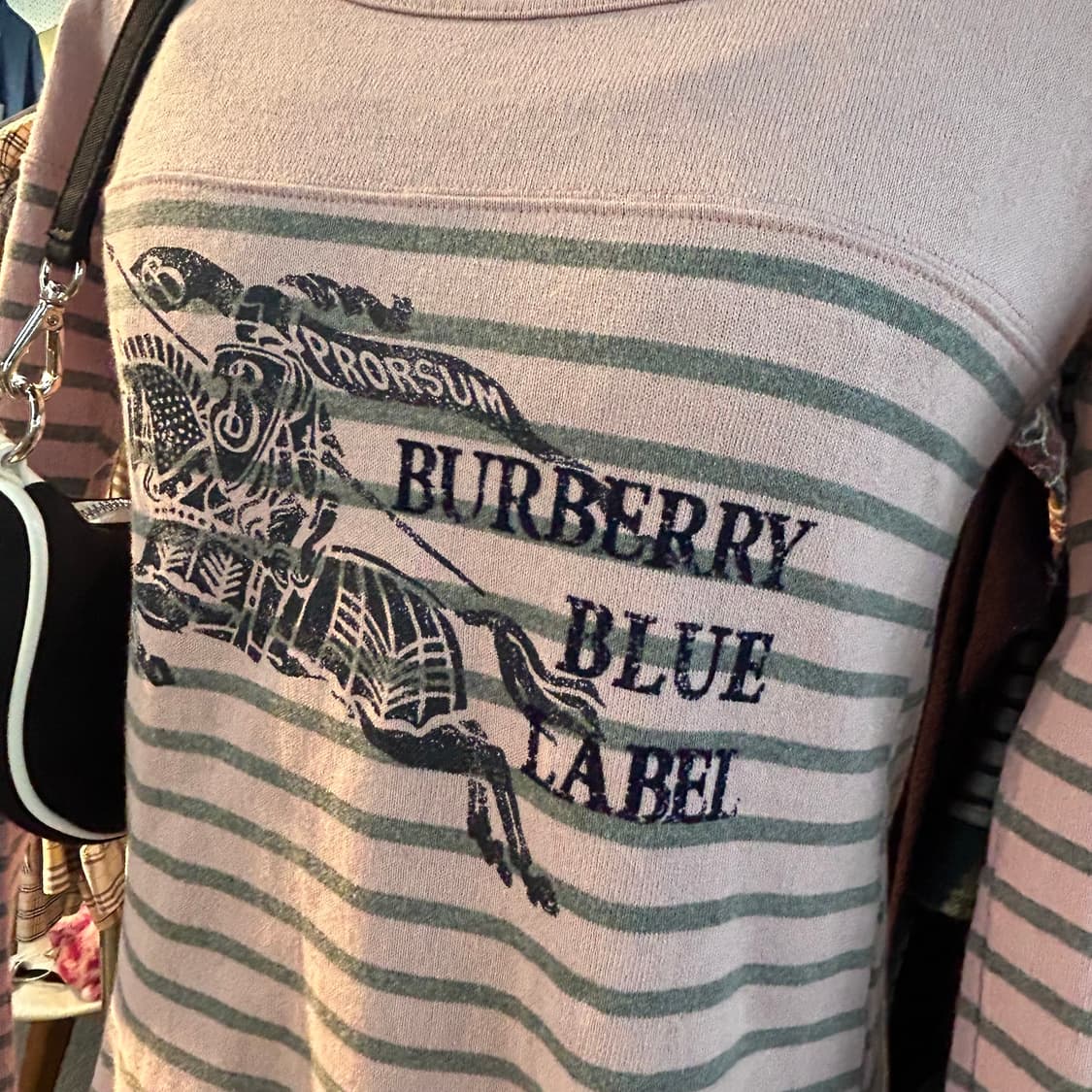 Burberry Pink Stripe Cotton Dress 상품이미지4