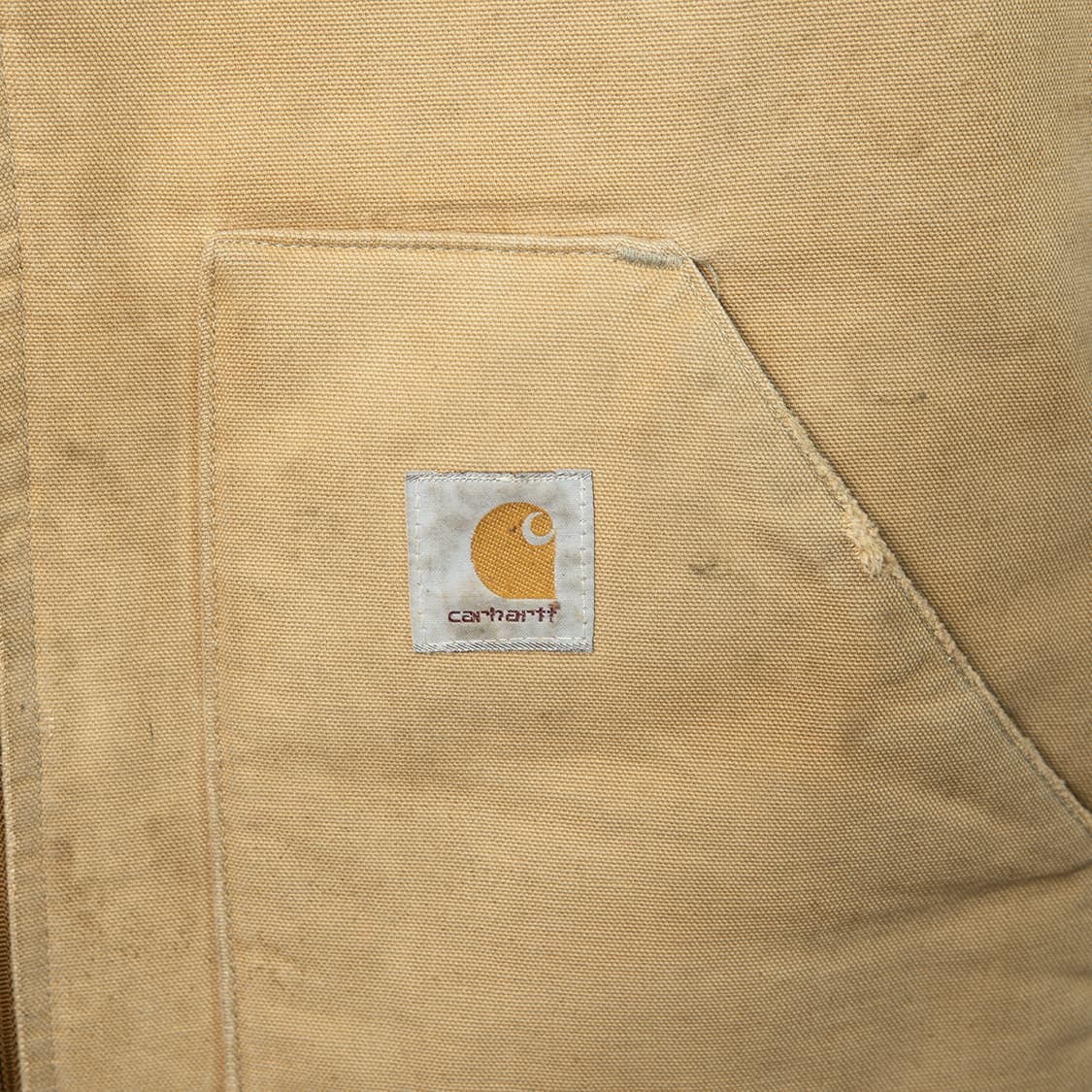 [110] 90s 칼하트 USA 메이드 VQ196 덕 아크틱 베스트  상품이미지3