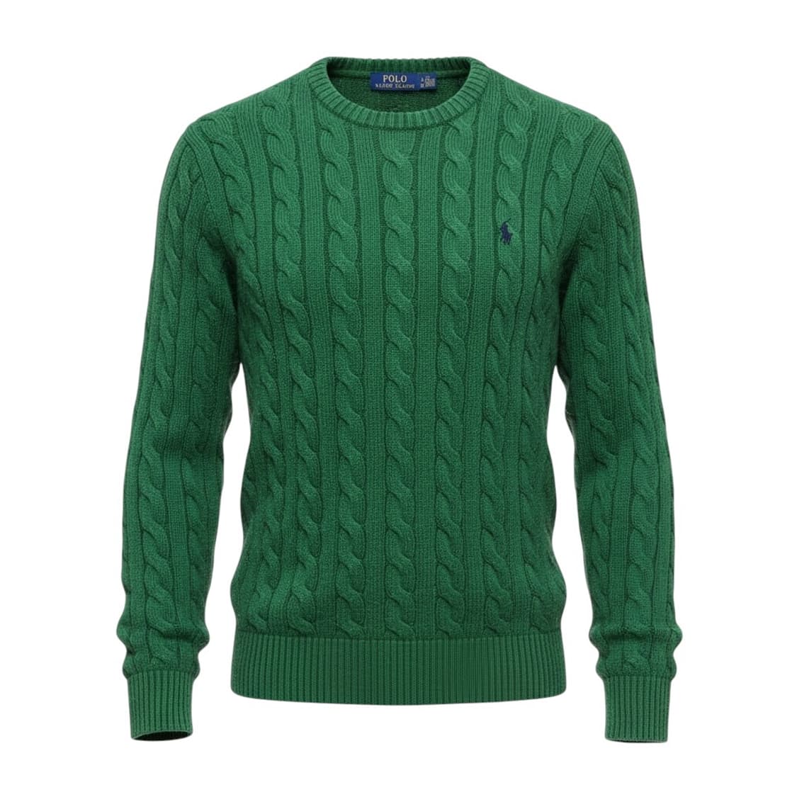 신형 폴로 랄프로렌 딥그린 꽈배기 면니트 상품이미지2