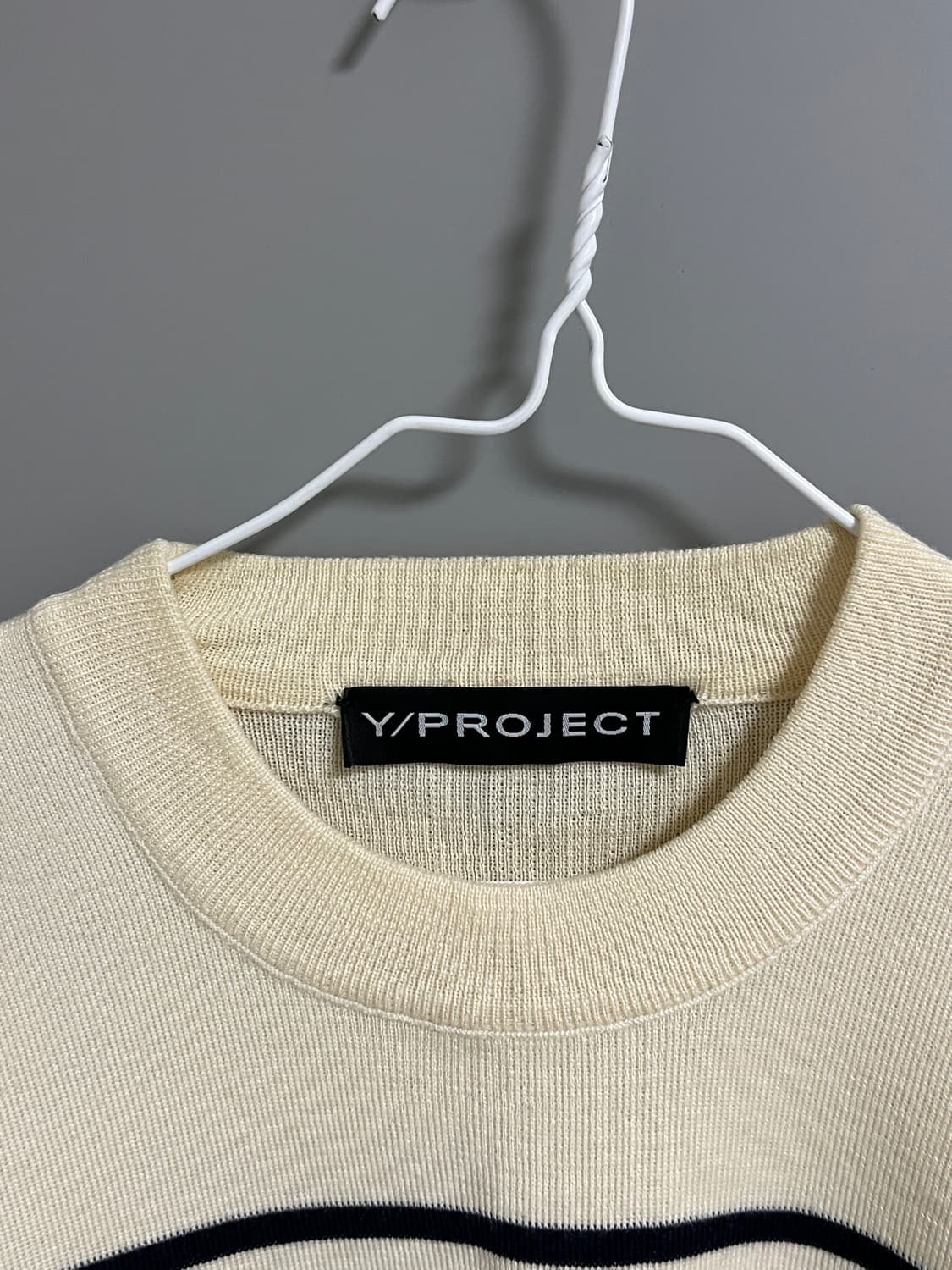 Y/PROJECT 스트라이프 니트 상품이미지2