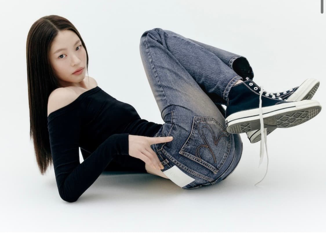 글로니 로데오진 빈티지블루 S/모델 윤이재 픽 상품이미지3