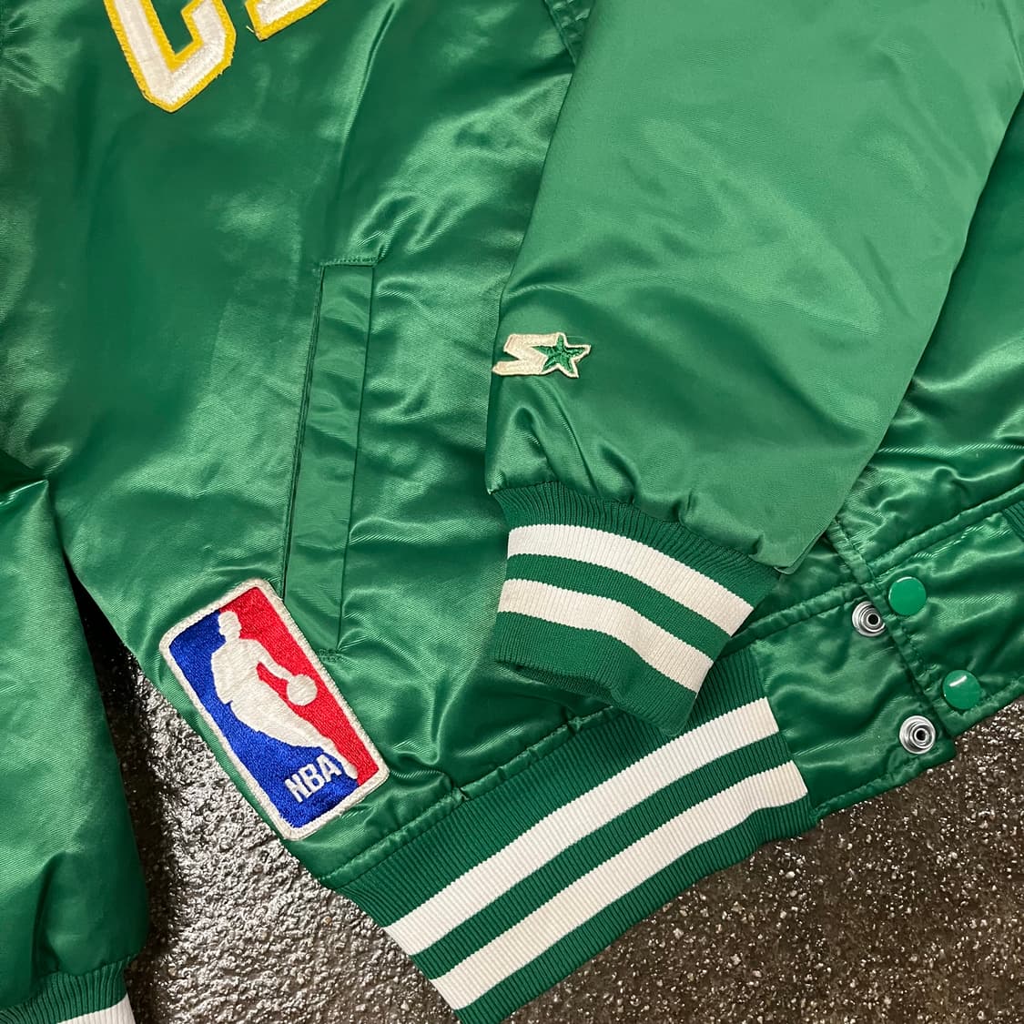 90s 스타터 x NBA 보스턴 셀틱스 바시티 (M) 상품이미지2