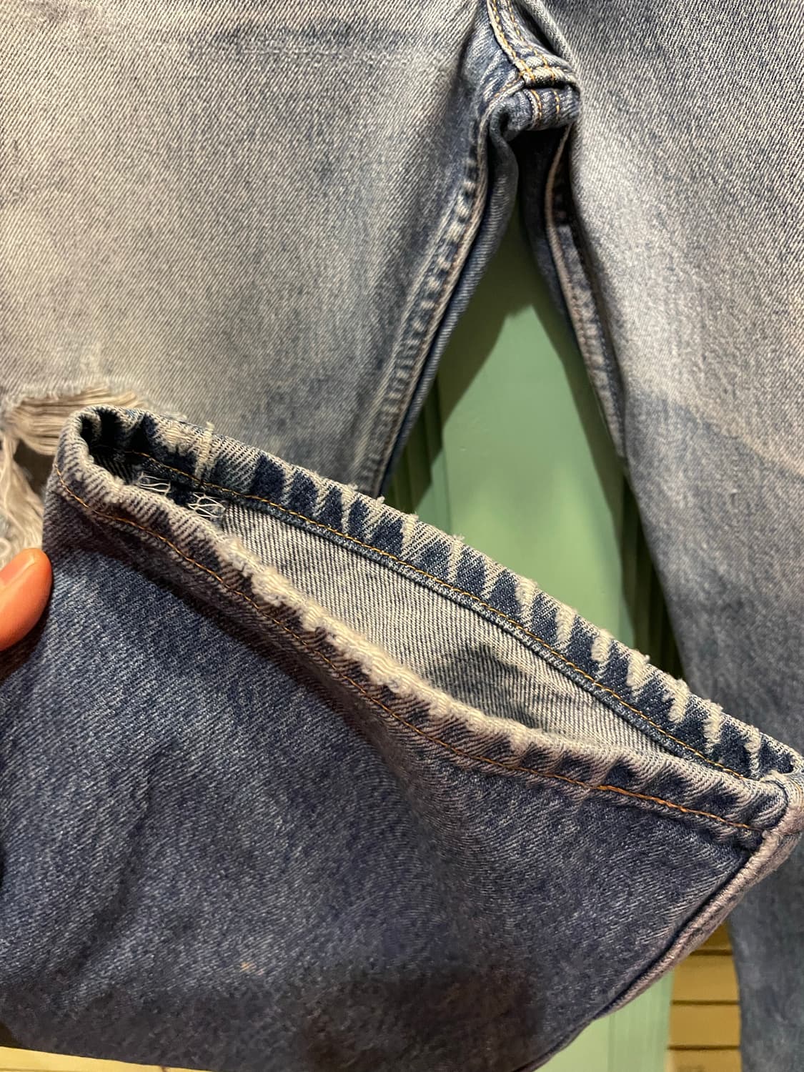 1990’s Levi’s 501xx Denim Made In USA 상품이미지6