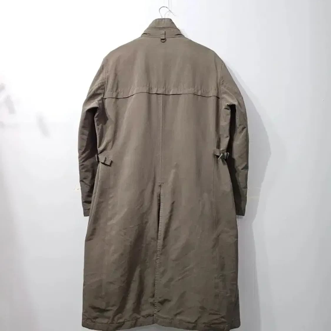 알레그리 남성 롱 코트 카키 100 상품이미지9