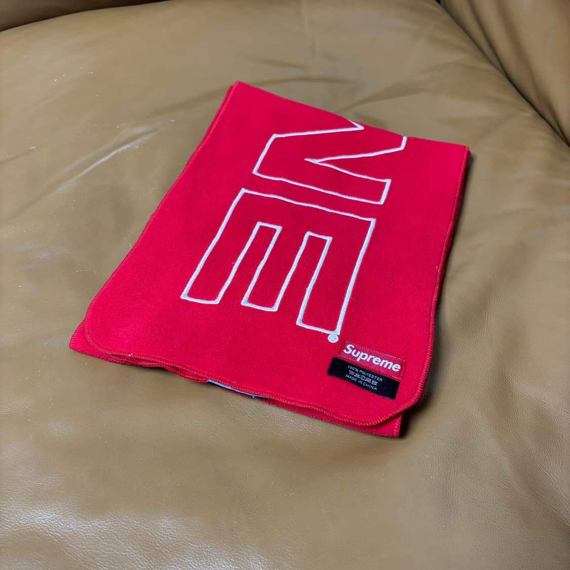 슈프림 머플러 목도리 레드 상품이미지1