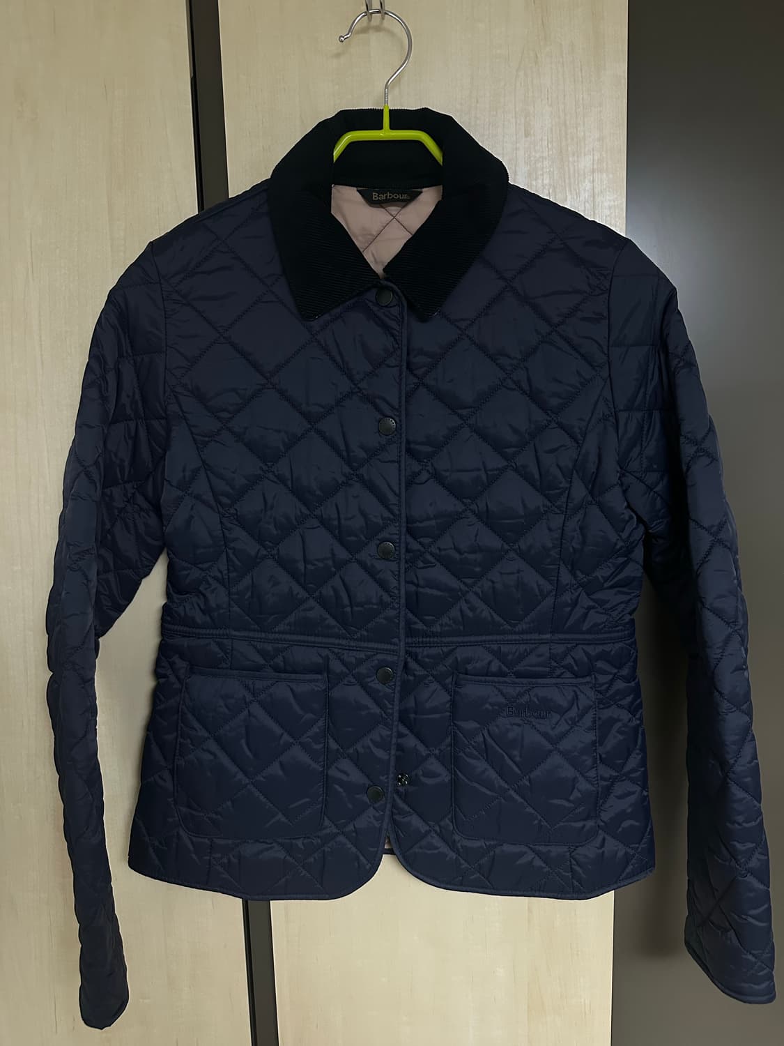 바버 Deveron Polarquilt 퀼팅 자켓 네이비  상품이미지1