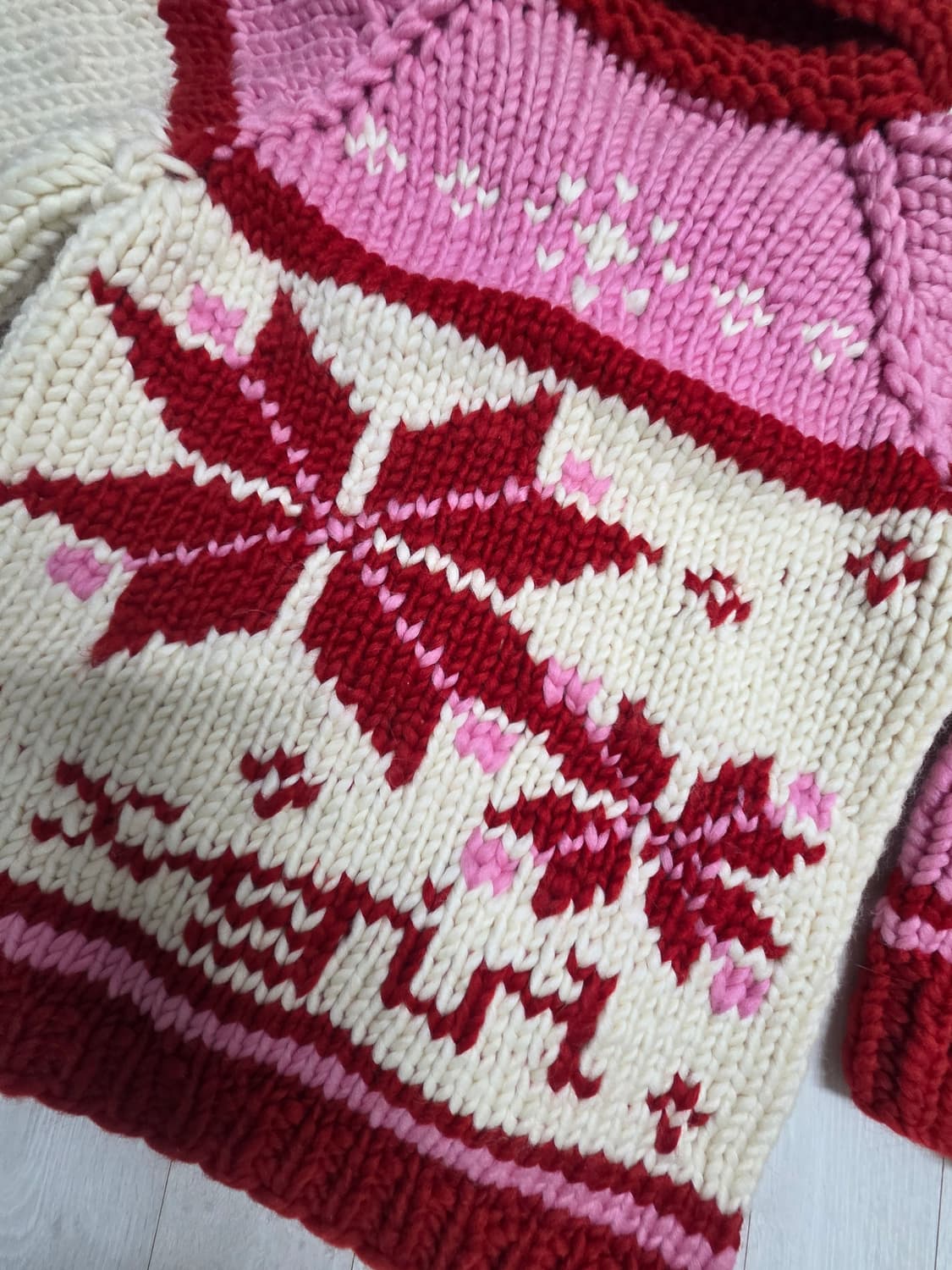 X-GIRL 토끼 패턴 코위찬 상품이미지4