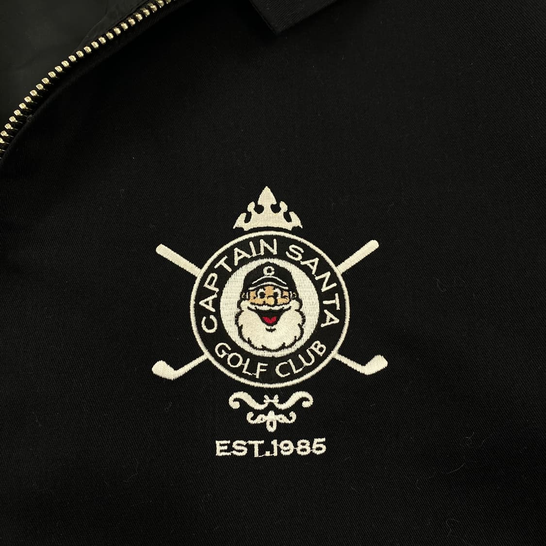 캡틴산타 폴리 빅로고 블랙 리버시블 스윙톱 자켓 (105) 상품이미지3