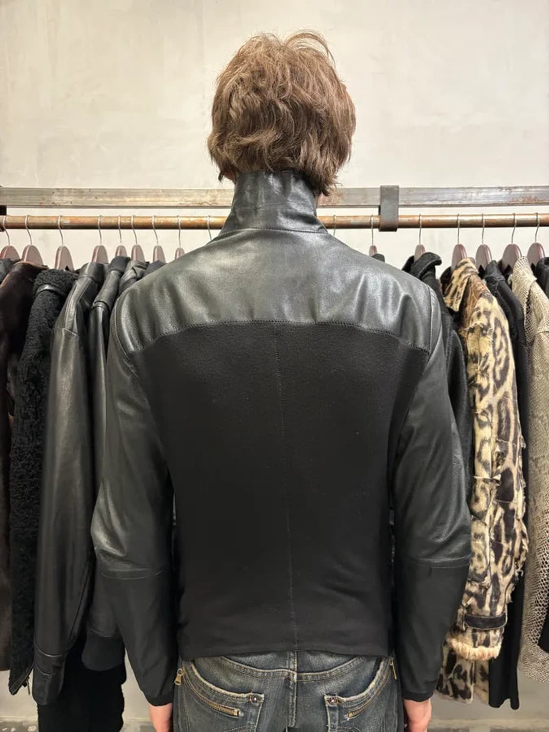 [52] SS2012 Emporio Armani Black Leather 상품이미지2