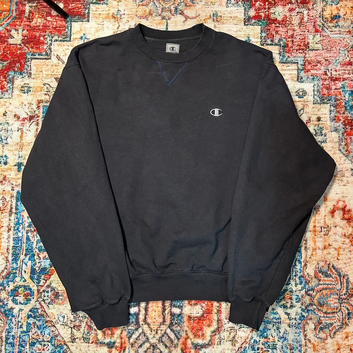 [XL] 90s 챔피온 자수로고 스웻셔츠 상품이미지1