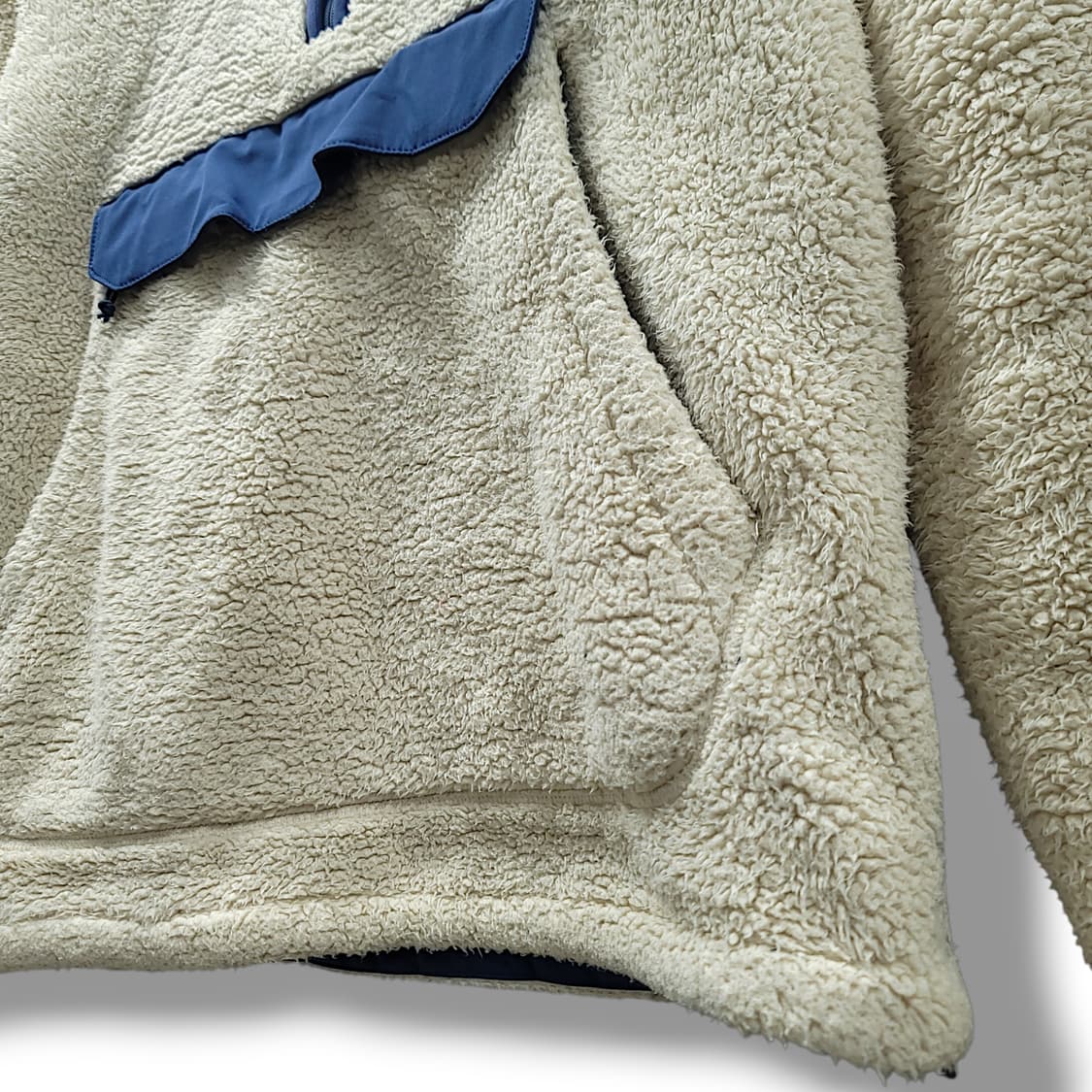 [S] 노스페이스 크림 캠프셔 후드 아노락 플리스 상품이미지6