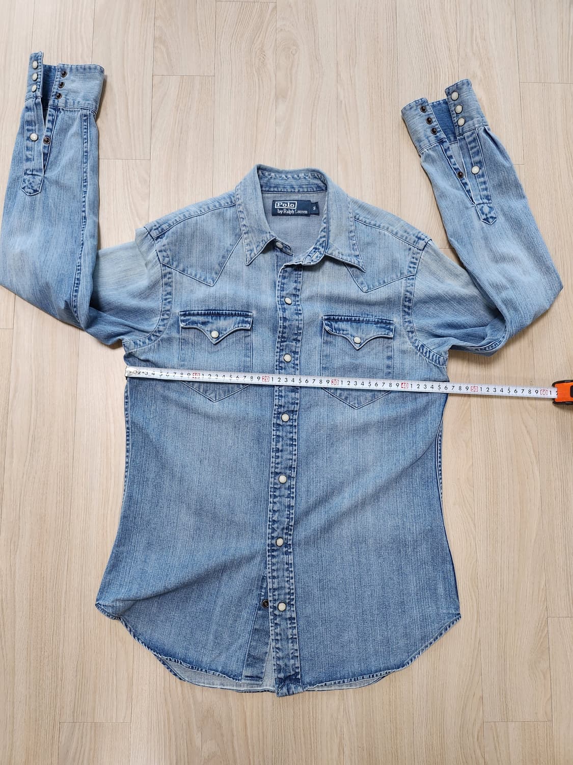 폴로랄프로렌 웨스턴데님셔츠 (S 상품이미지5