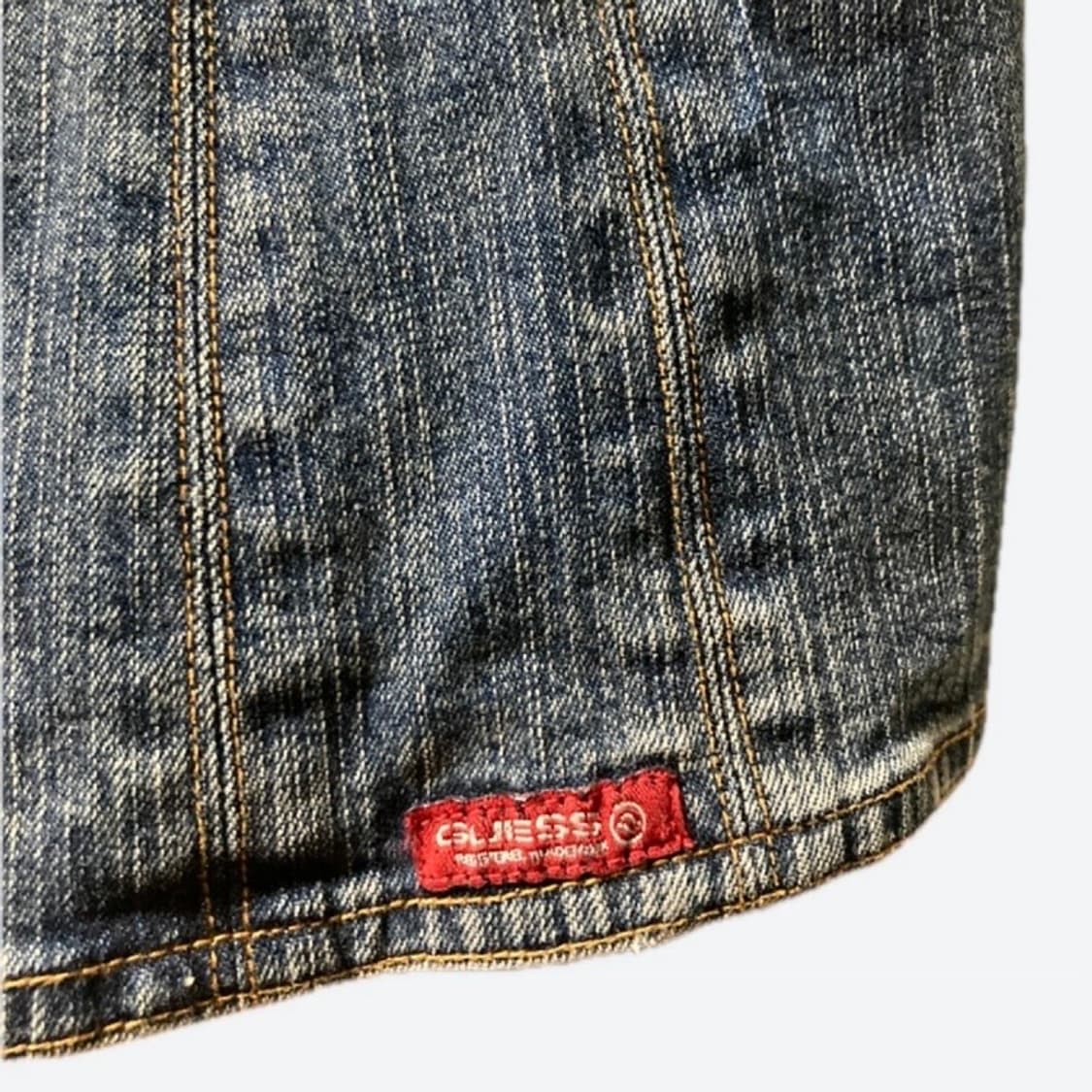 게스 데님 뷔스티에 코르셋 탑 상품이미지4