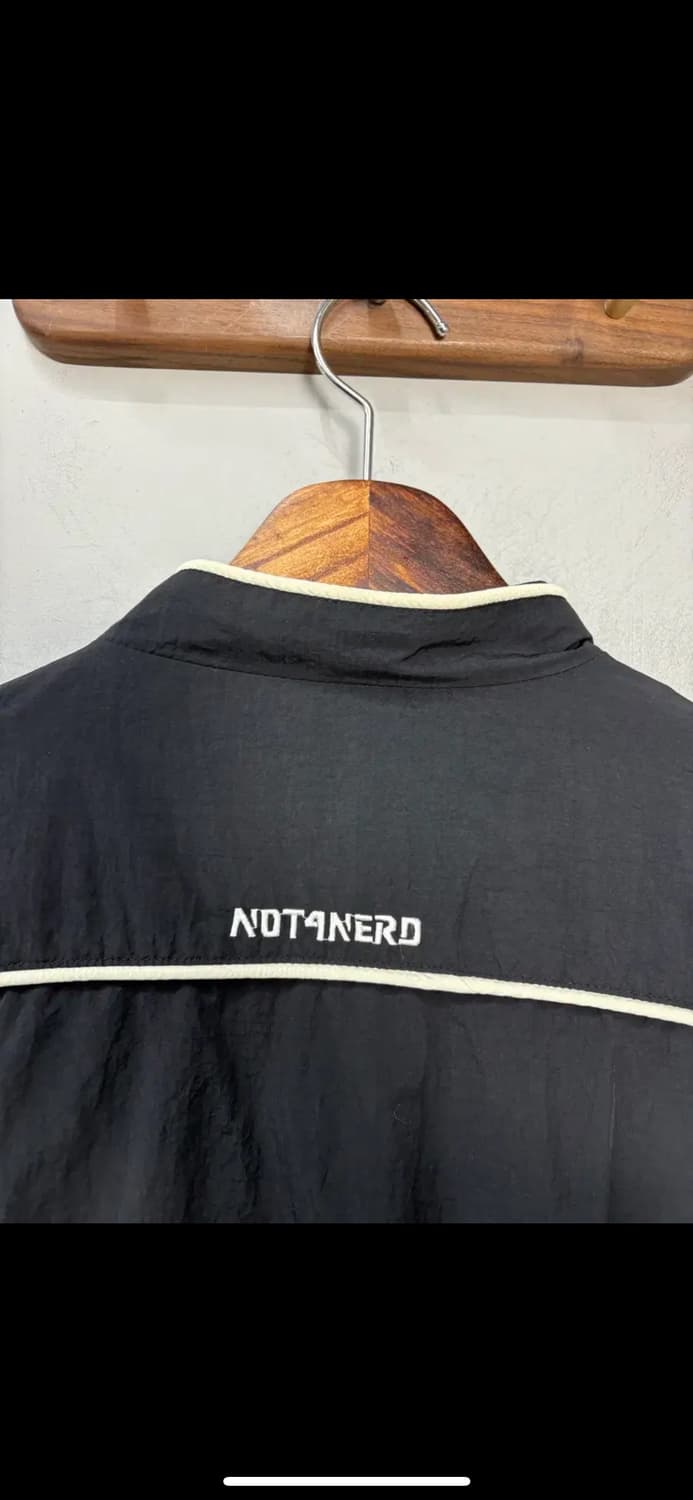 낫포너드 트라이벌 로고 나일론 레이싱자켓 H1851 상품이미지6