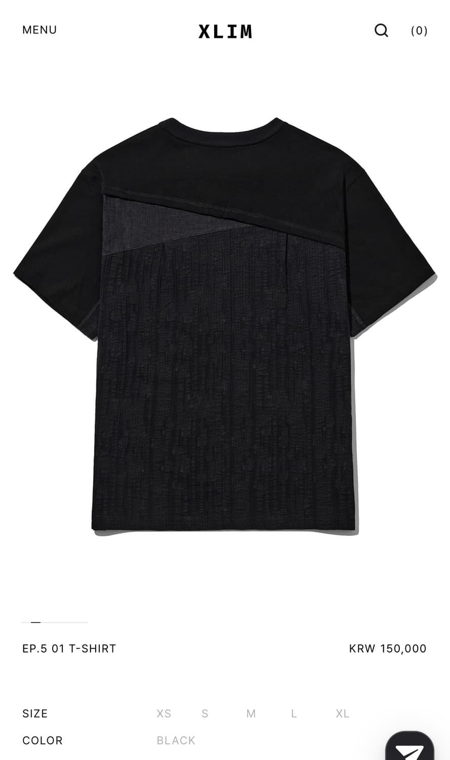 Xlim EP.5 01 T-SHIRT 3size 상품이미지1