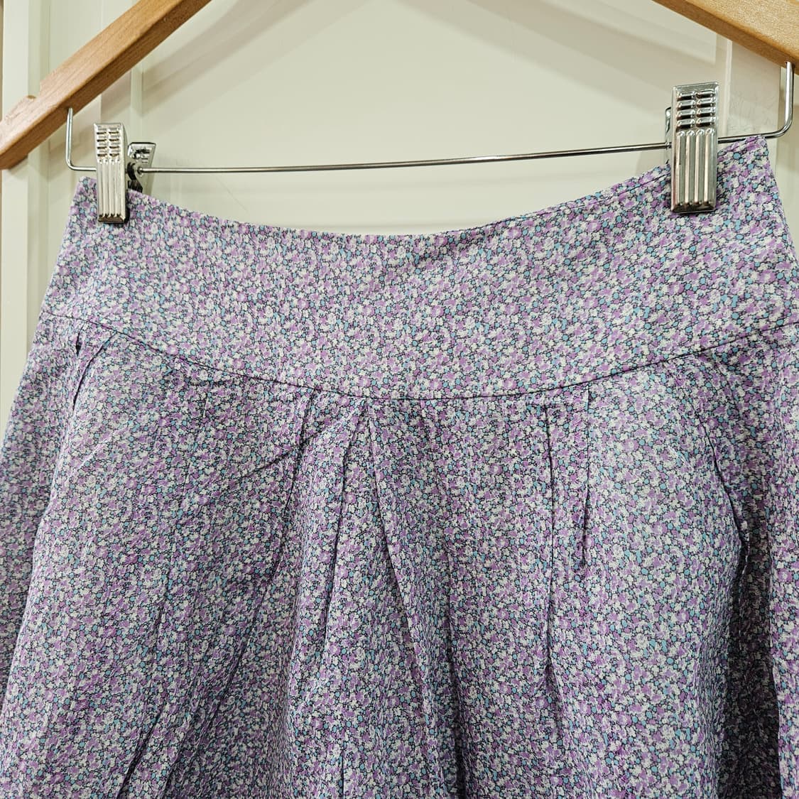 라일락 플라워 큐롯 팬츠 상품이미지2