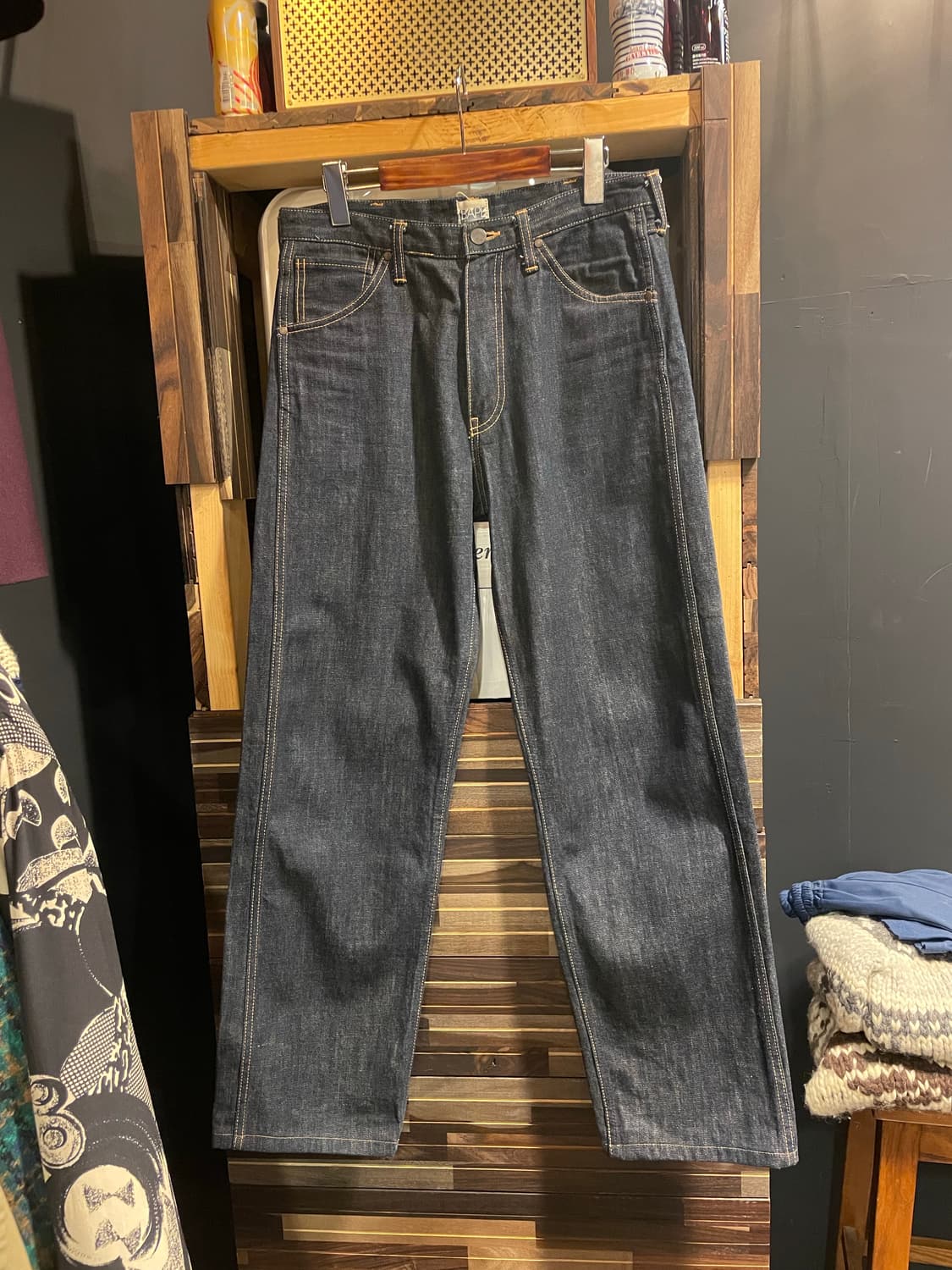 베이프 생지데님 팬츠 상품이미지1