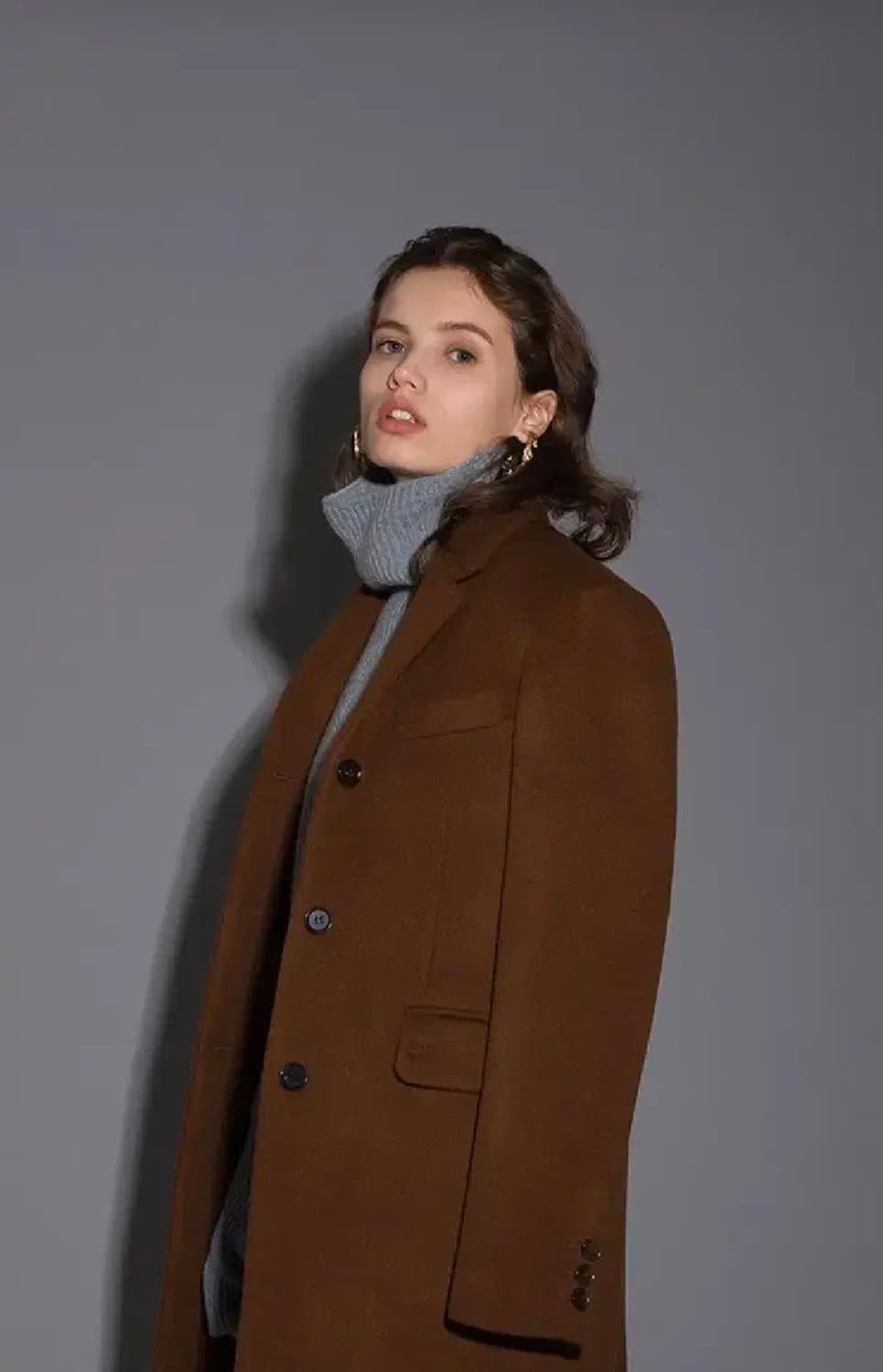 다이애그널 코트 새상품 상품이미지2