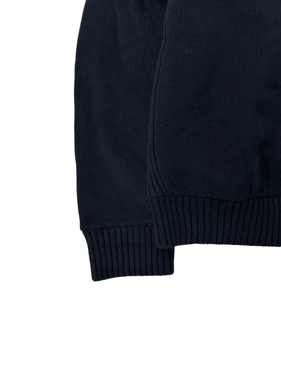 타미힐피거 플리스 니트집업 블랙 (L)  상품이미지5