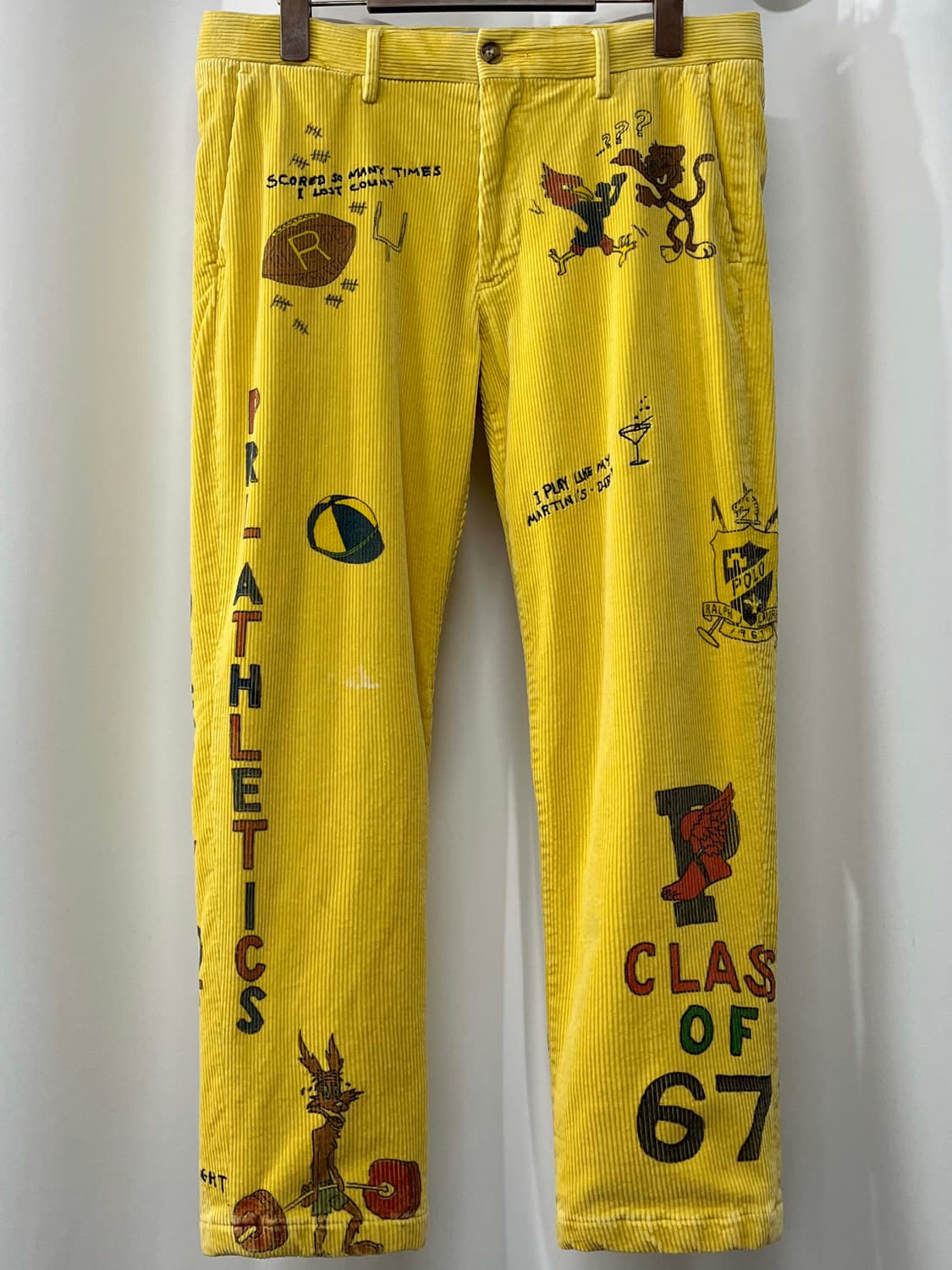 폴로 랄프로렌 1974 그래피티 시니어 코듀로이 팬츠 상품이미지1