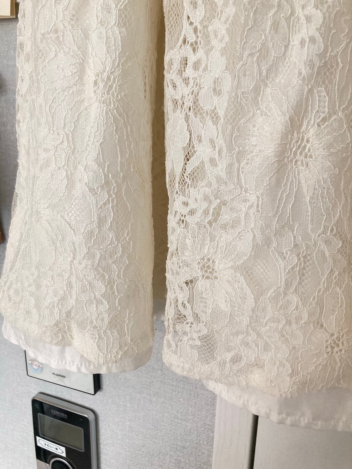 아이보리 레이스 스커트 상품이미지2