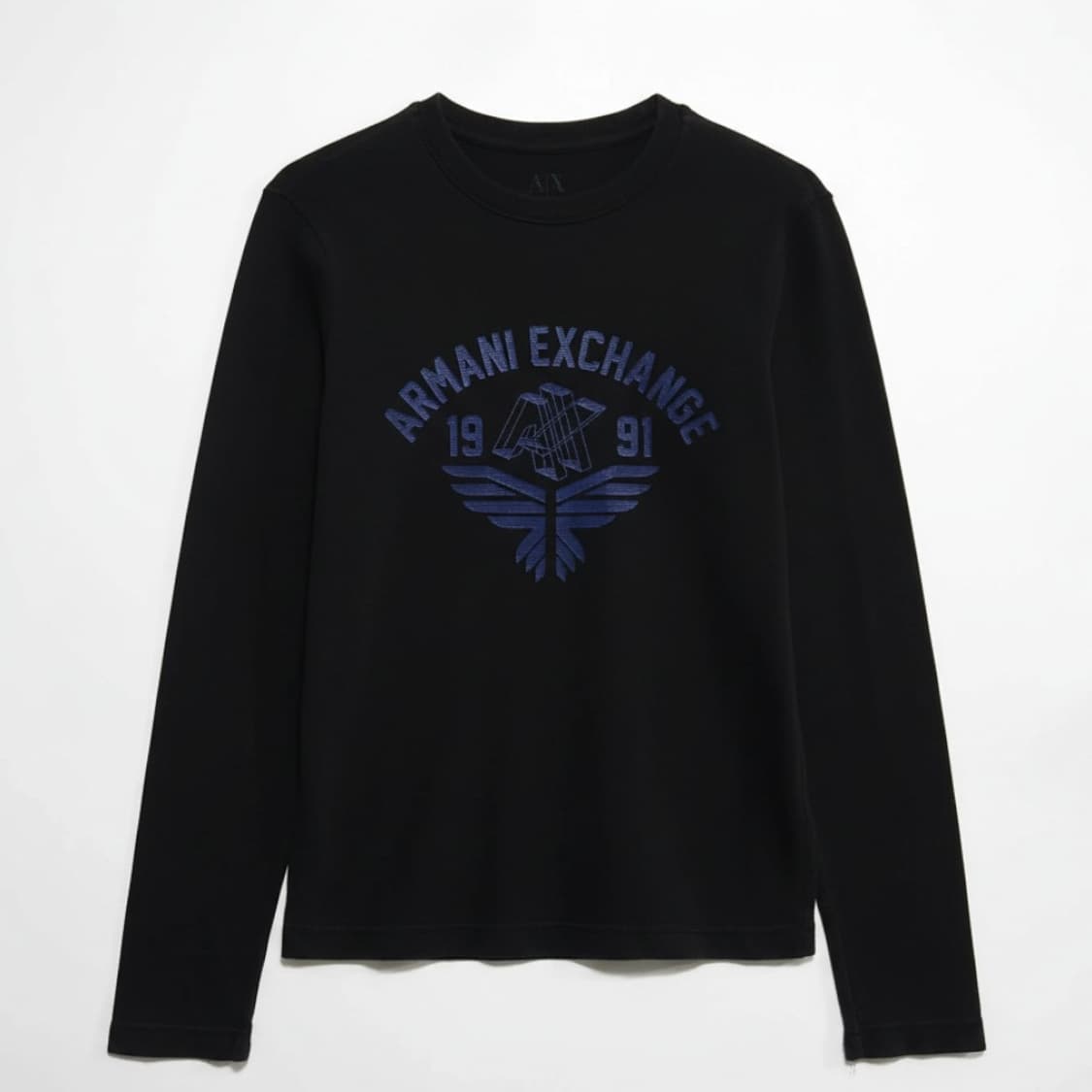 여성44~55)Armani 아르마니 익스체인지 블랙 와플 니트 상품이미지1