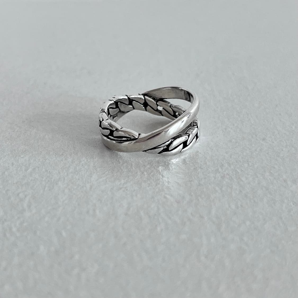 더블 트위스트 반지 상품이미지4