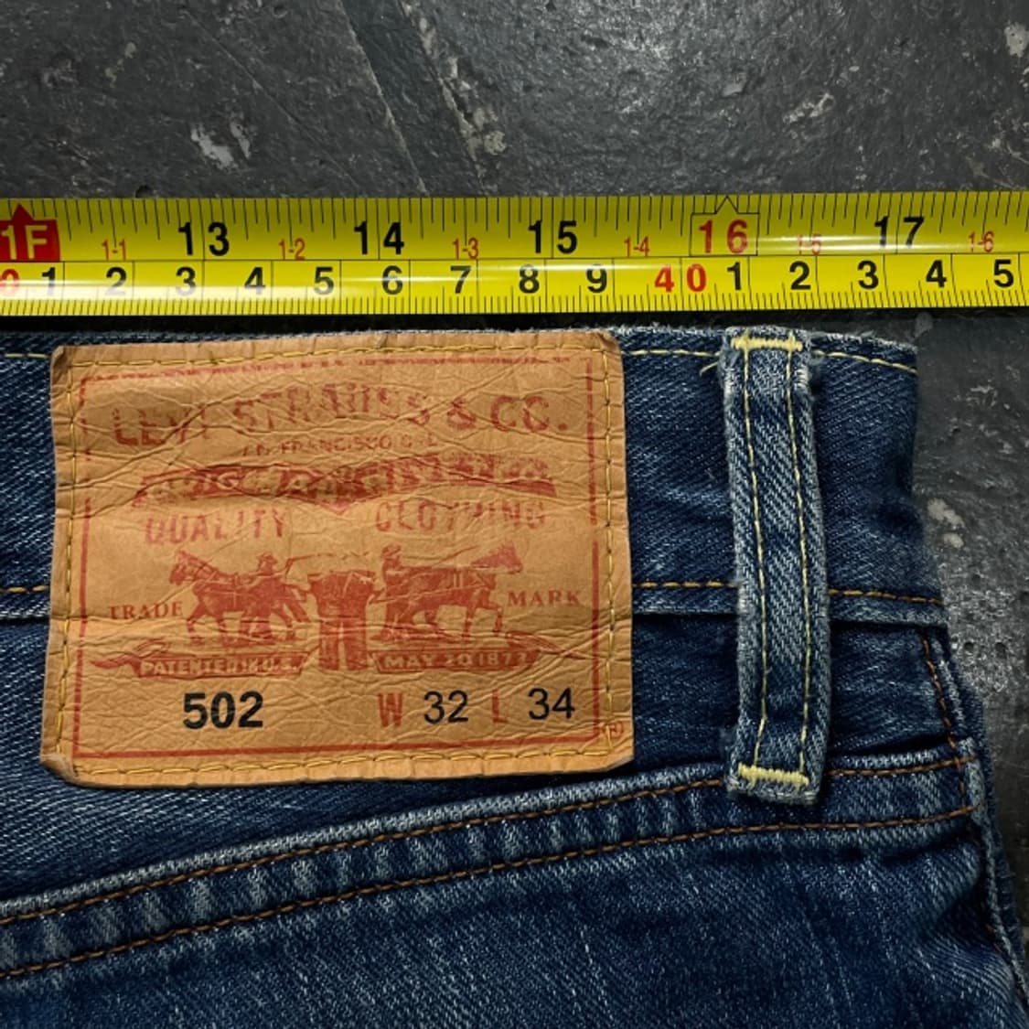 32 리바이스 502 청바지  상품이미지8