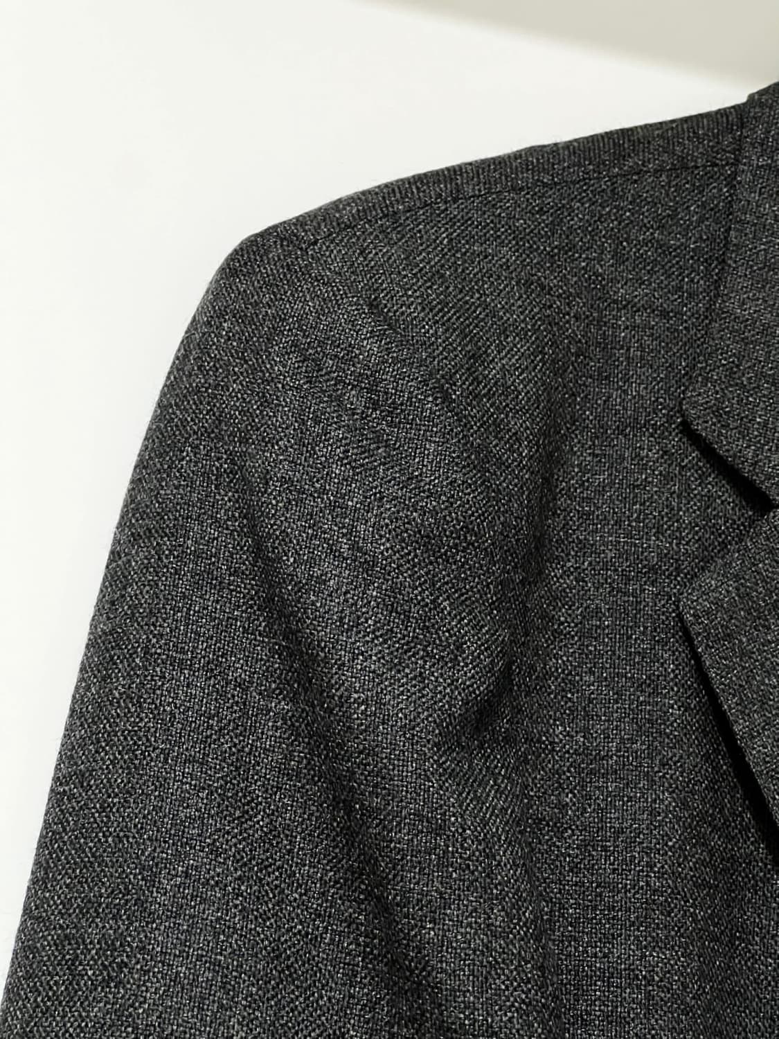 뉴울 100 금장 클래식 딥 그레이 자켓 상품이미지2