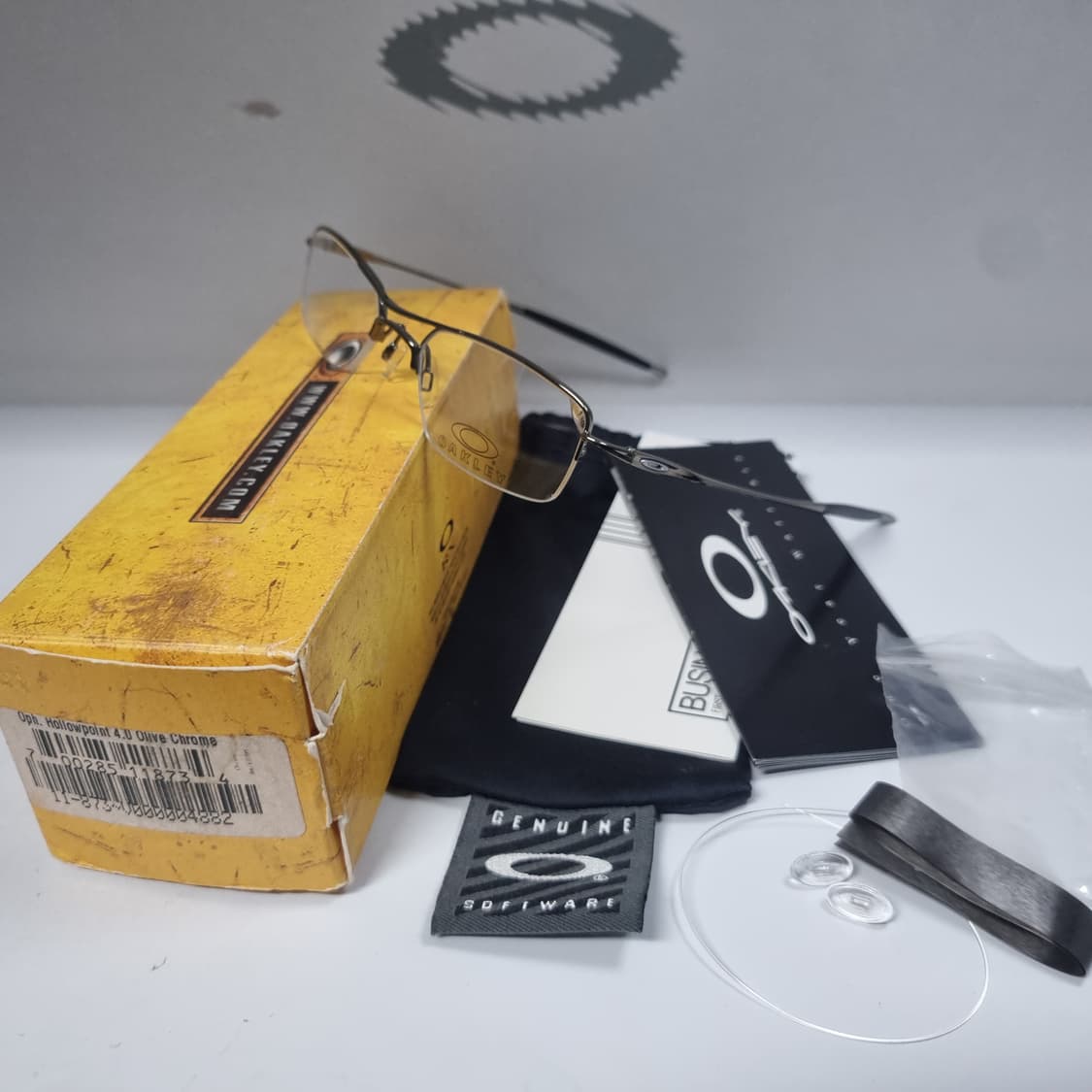 오클리 반무테 안경 RX 할로우포인트 올리브크롬 상품이미지2