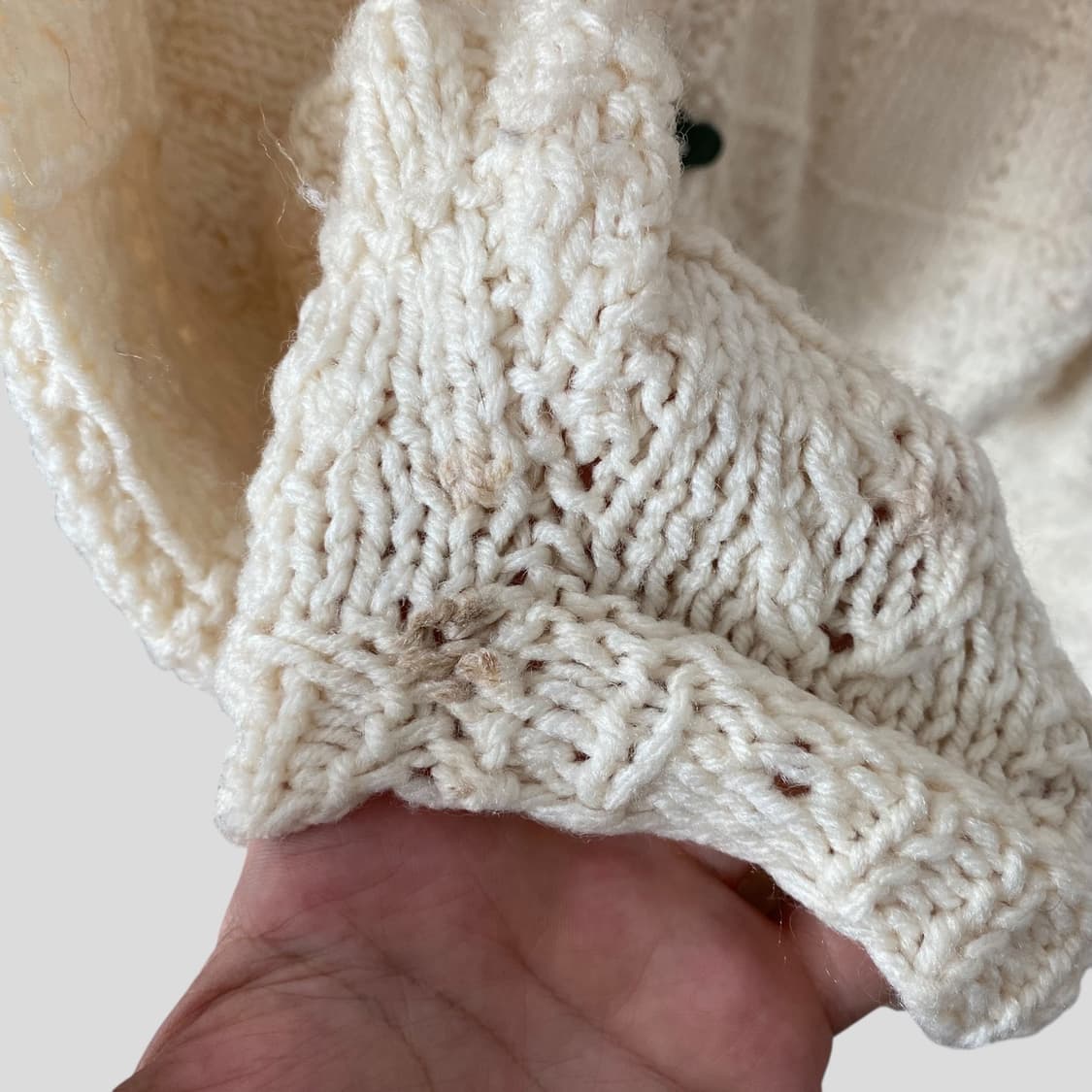 (여성F)빈티지 케이블 니트 가디건 상품이미지5