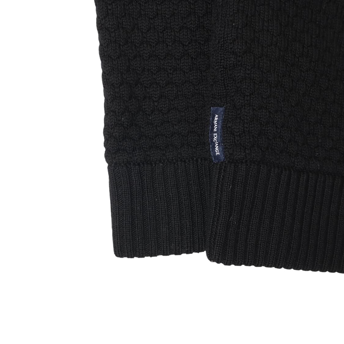 아르마니 익스체인지 메리노울 숄카라 니트 상품이미지7