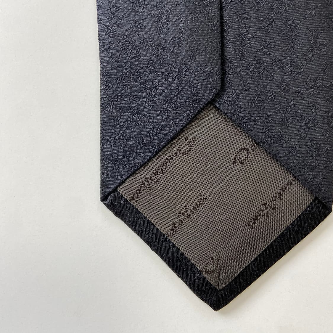 Donato Vinci 블랙 실크 이태리 넥타이 상품이미지7