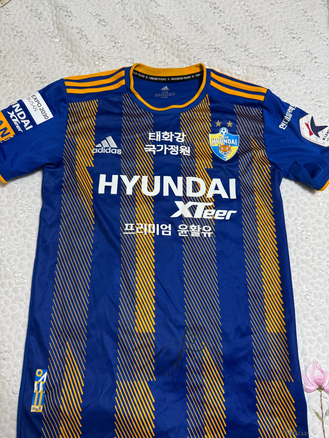 2022 울산현대 홈 엄원상 11번 풀 마킹 (95) 사이즈 팝니다 상품이미지1
