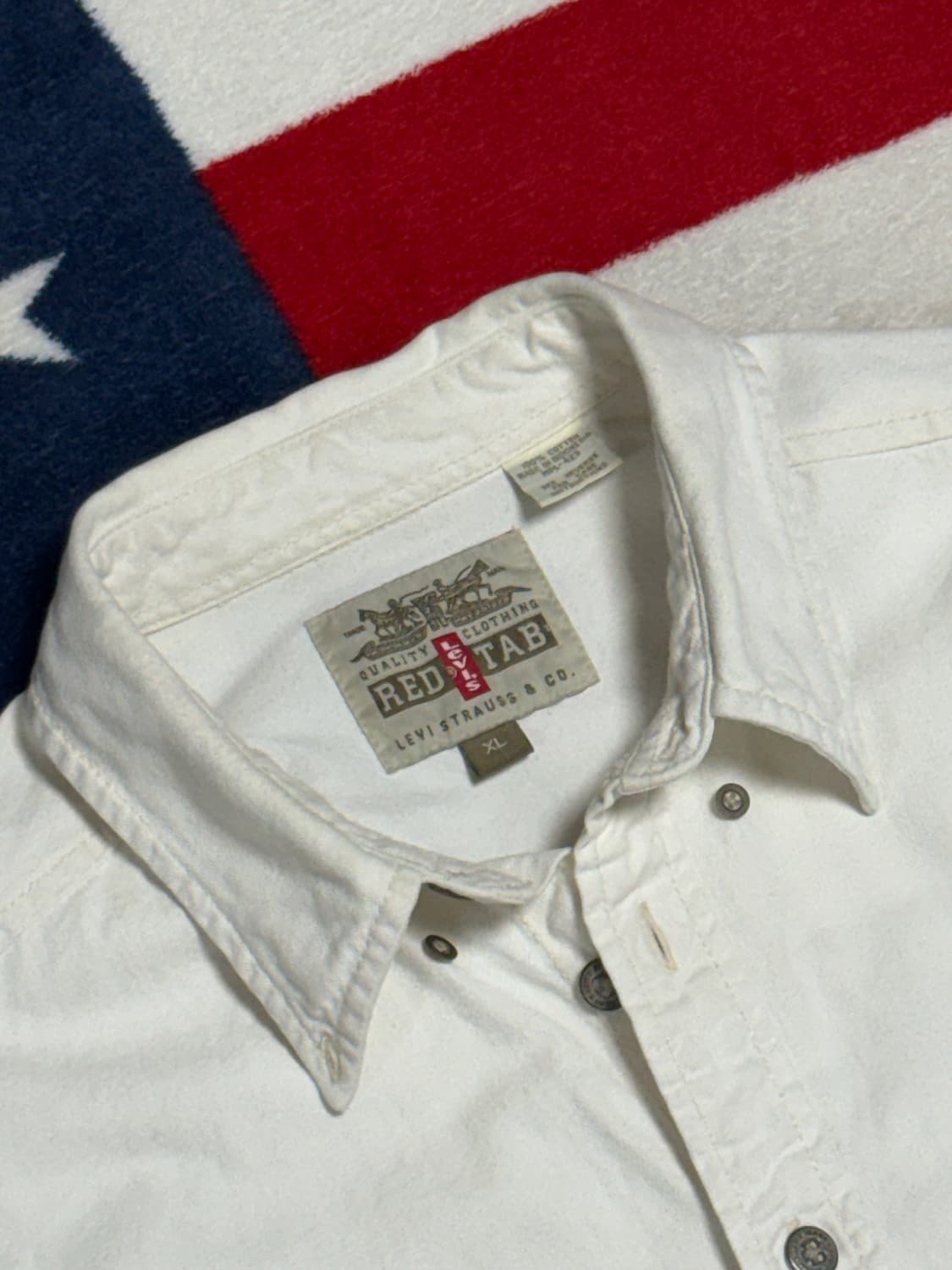 리바이스 워크셔츠 빈티지 Levi’s Work Shirt [XL] 상품이미지8