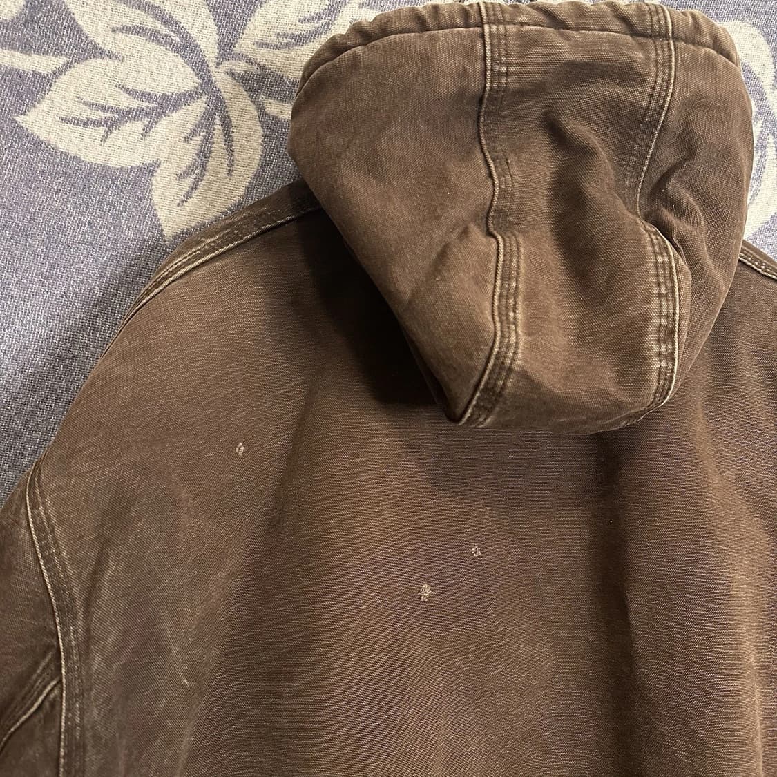 칼하트 J130 덕 액티브 후드 자켓 다크브라운 상품이미지8