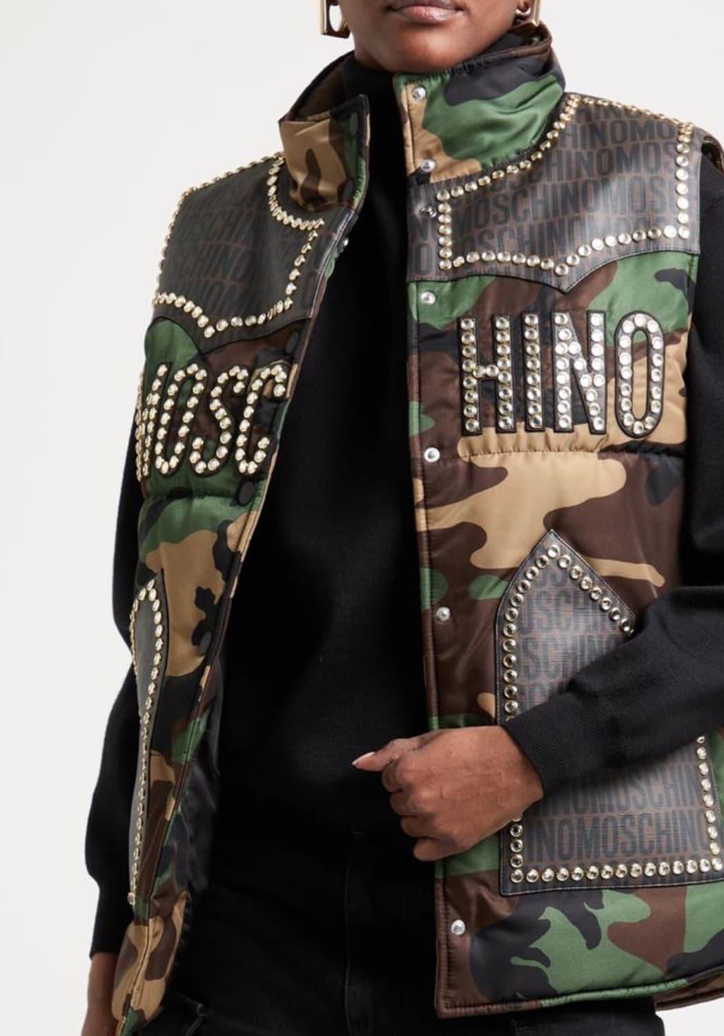 모스키노 카모 패딩 세트 상품이미지2