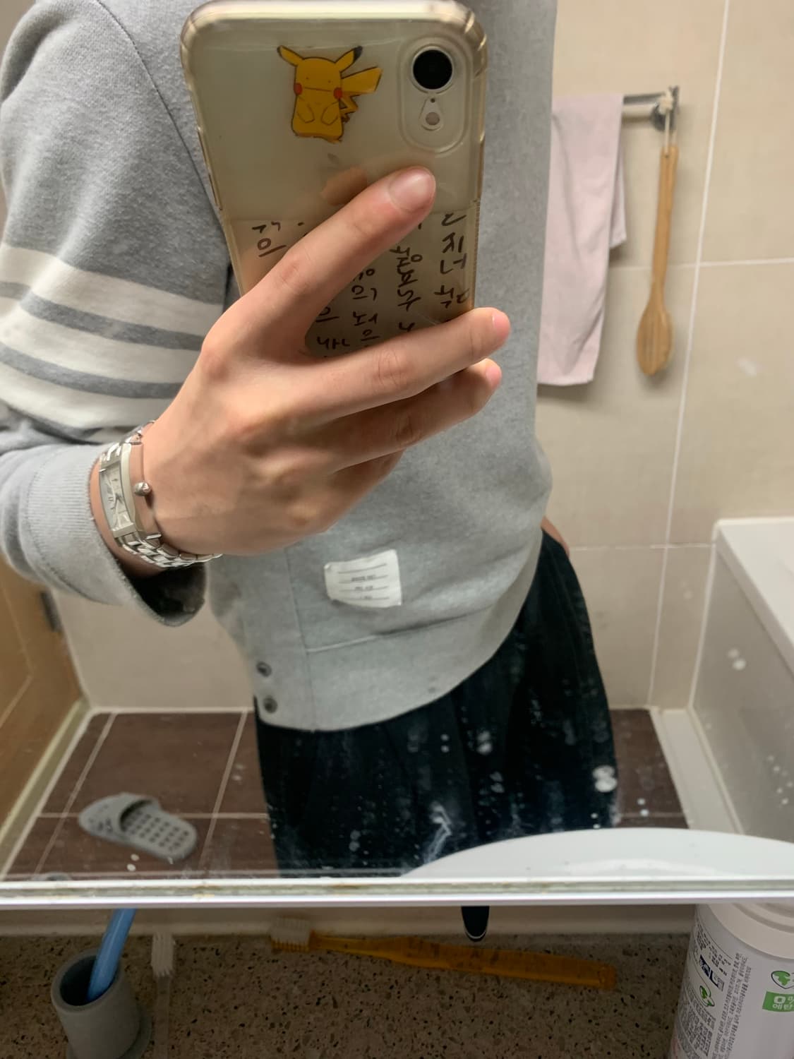 톰브라운 맨투맨 교신 상품이미지1