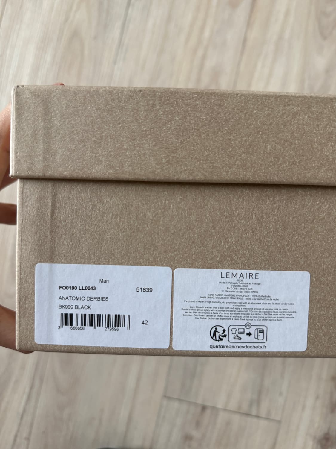 르메르 아나토믹 더비(42) 상품이미지4