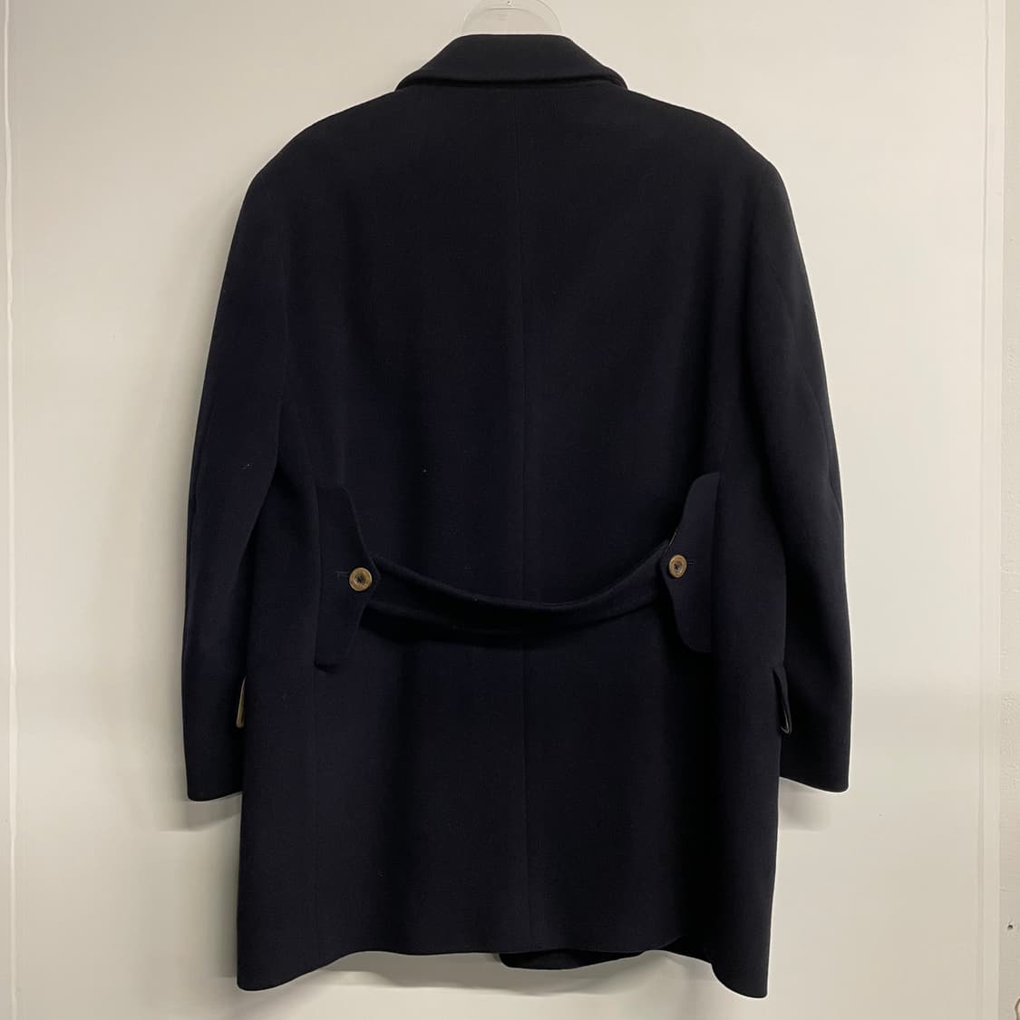 90s 버버리 싱글 브레스티드 울 코트 상품이미지7