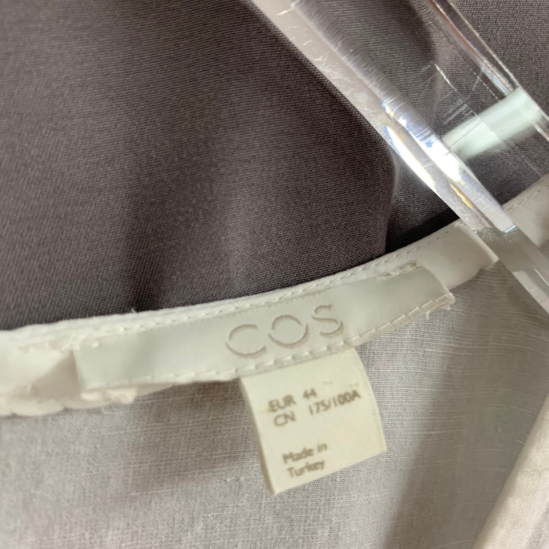 44 COS 코스 코튼 린넨 스트링 블라우스 셔츠 상품이미지6