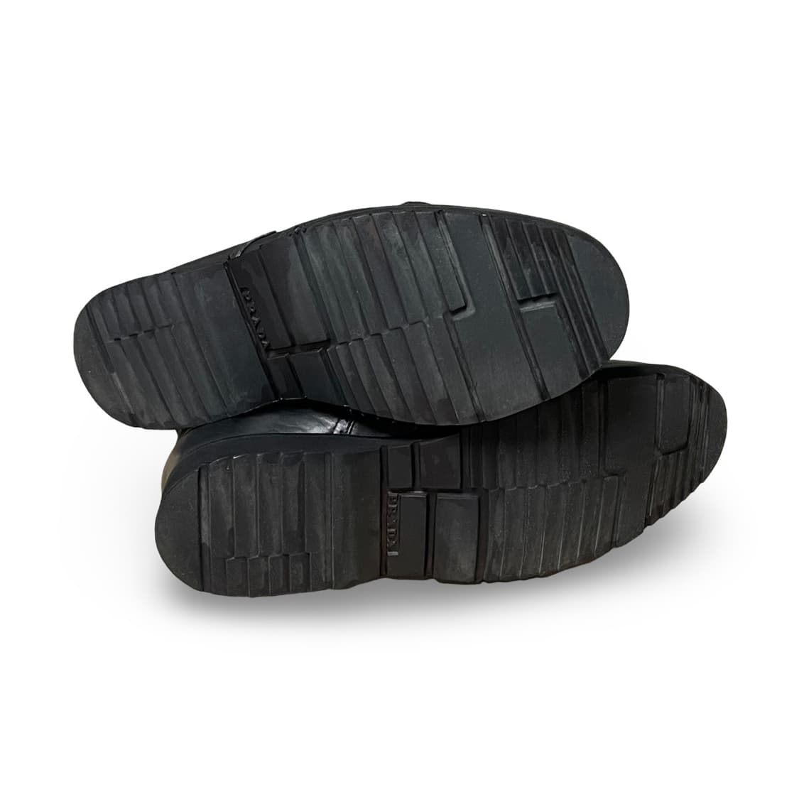 프라다 브로그 레더 하이탑 부츠 상품이미지5