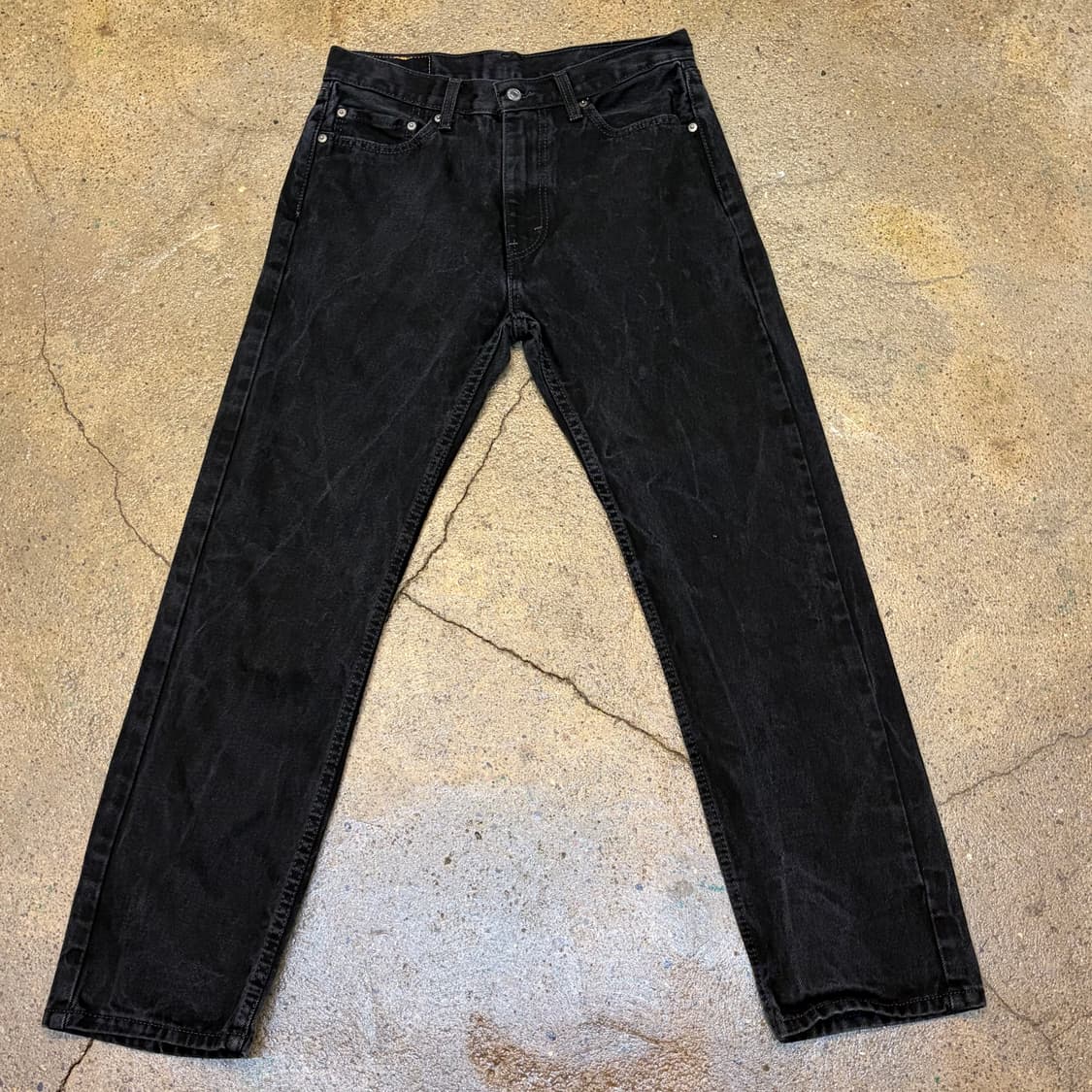 미국 빈티지 리바이스 505 블랙진 청바지 상품이미지1