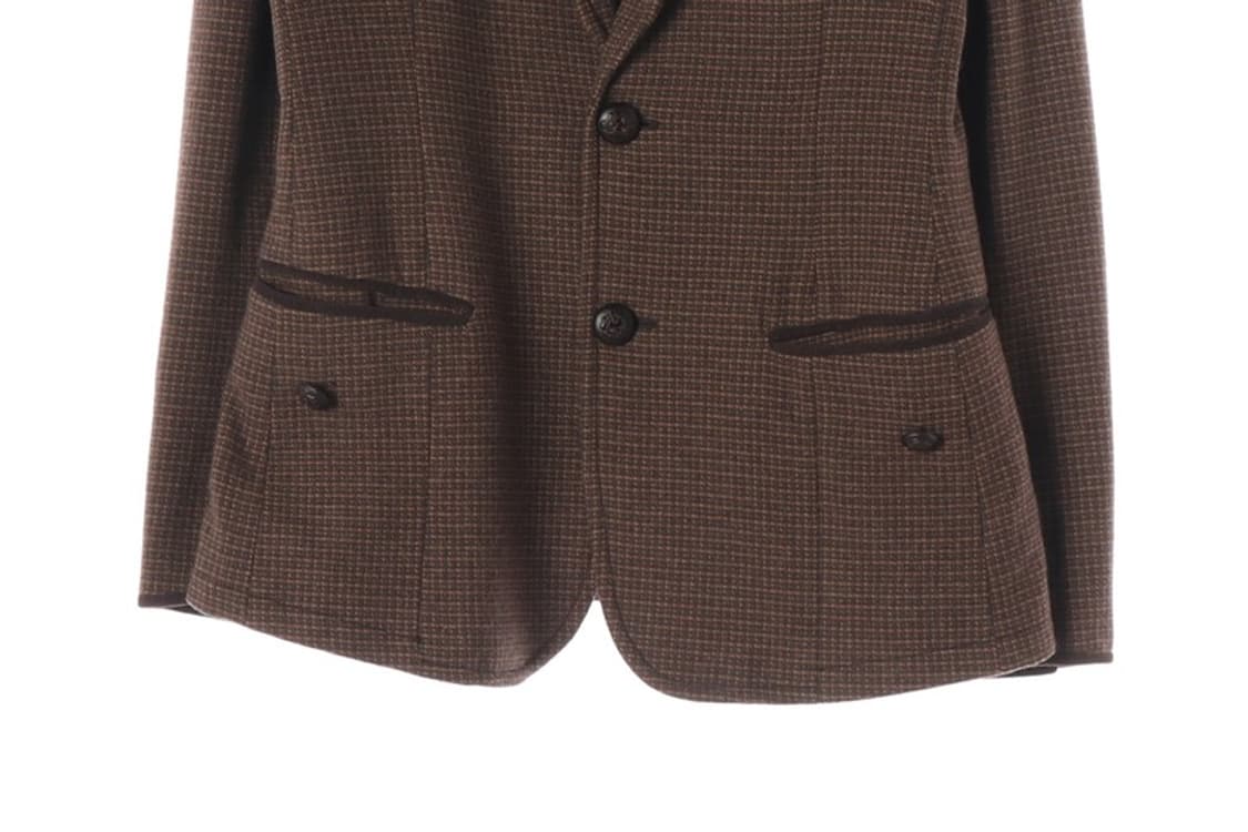 Thursday Island 빈티지 헌팅 체크 울 자켓 L 상품이미지4