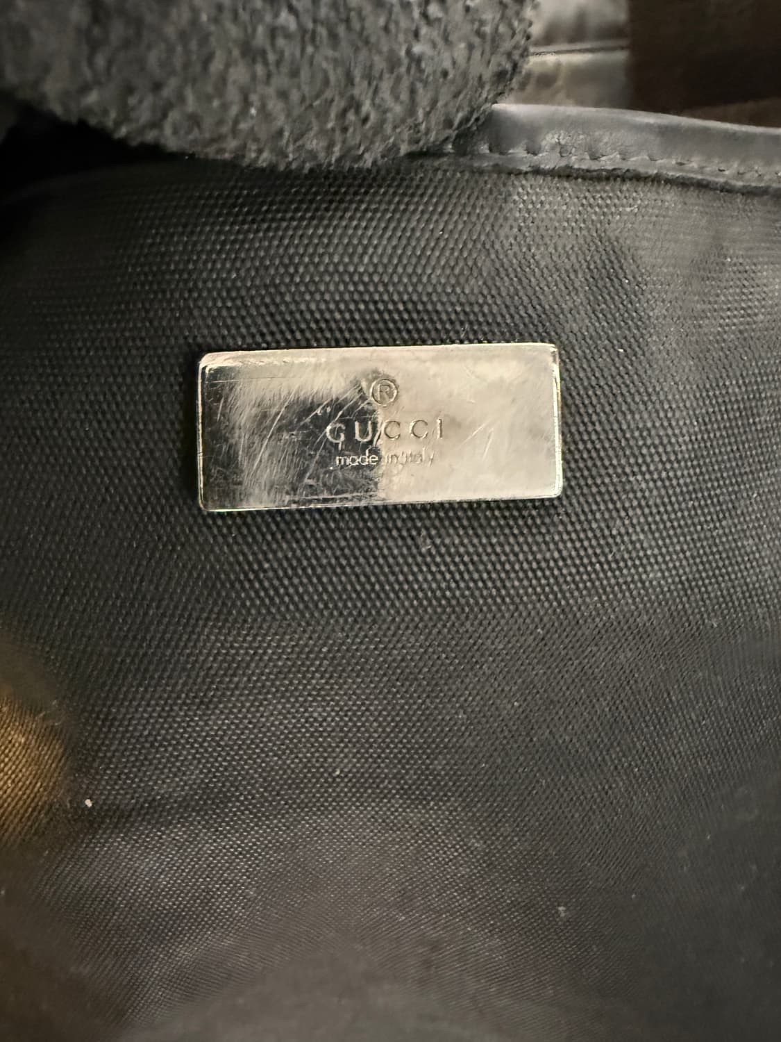 구찌 정품 블랙 서류 가방 상품이미지4