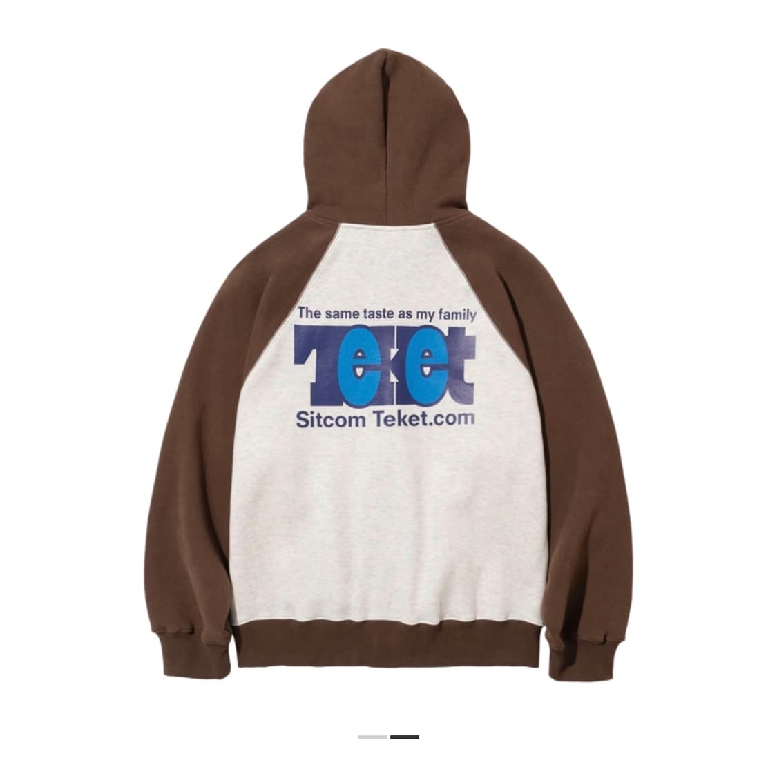 [L] 테켓 에피소드 후드집업 브라운 상품이미지2