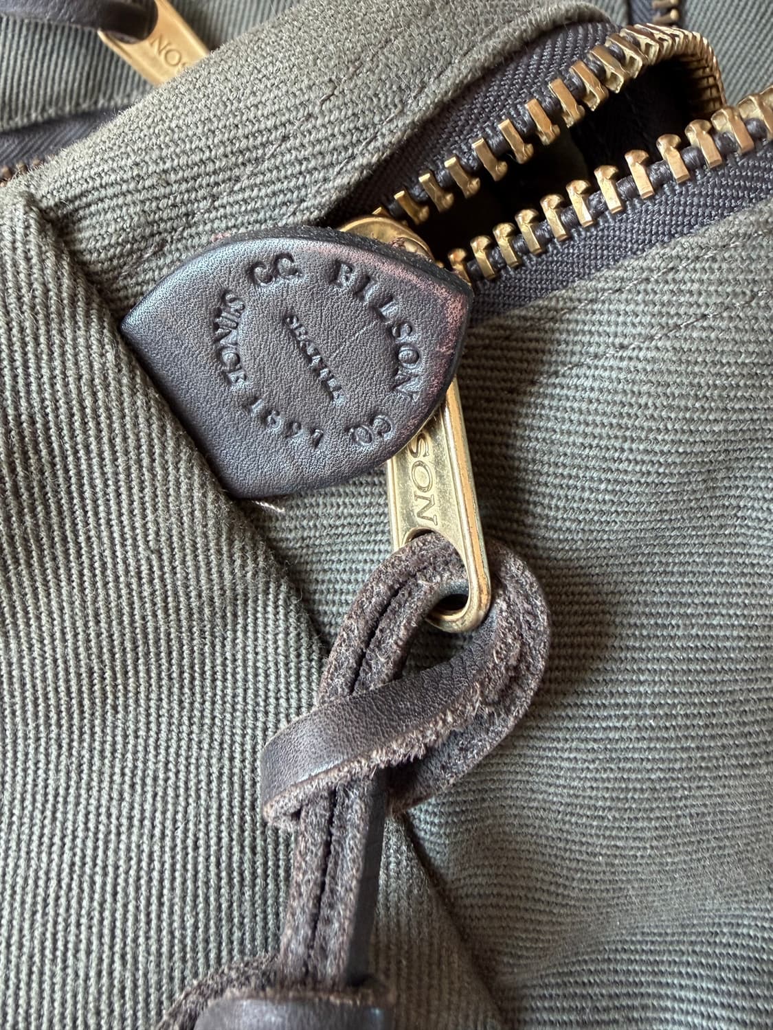 필슨 70081 미디움 필드백 오터그린 (USA) 상품이미지6