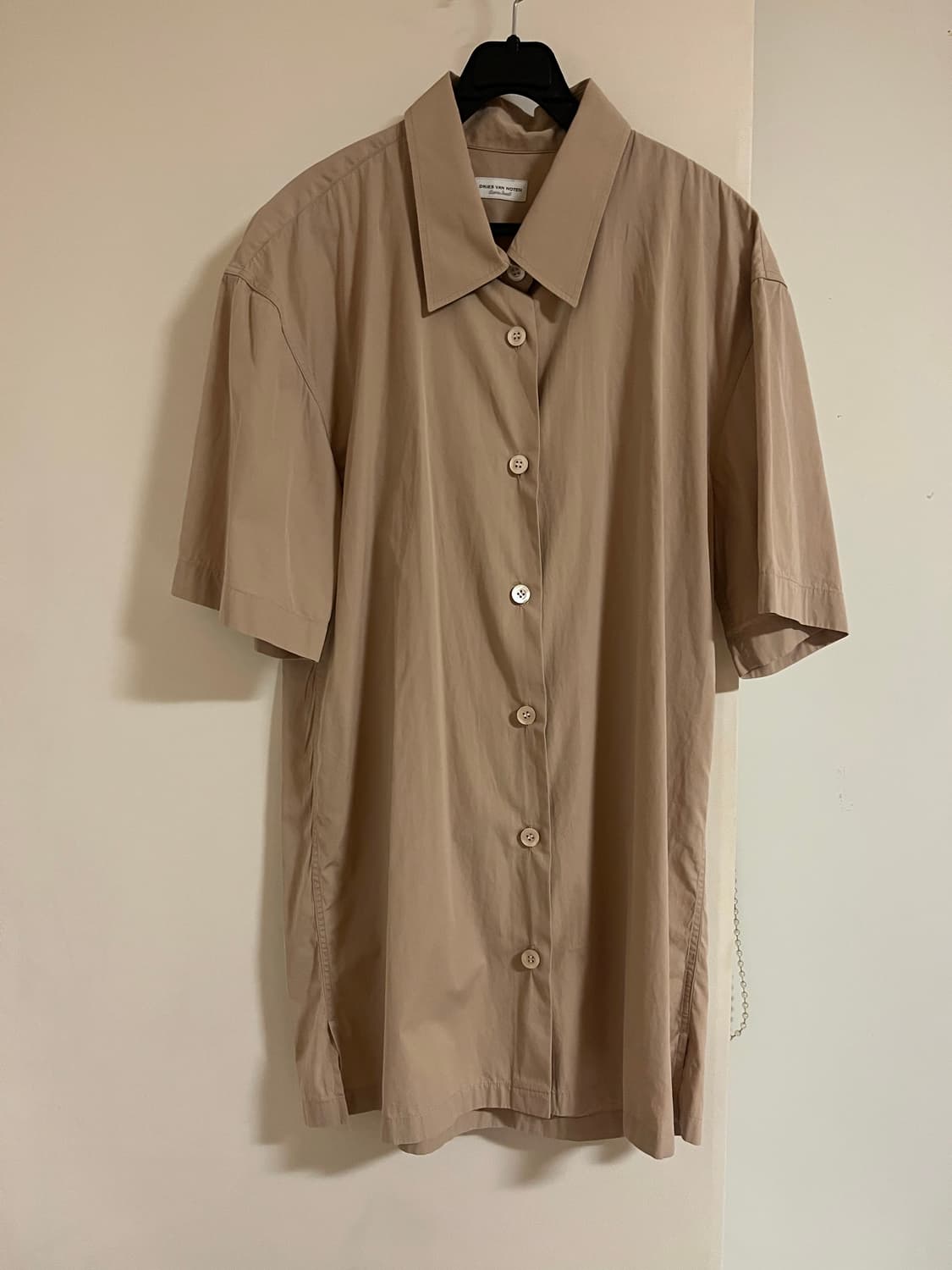 Dries van Noten 베이지 롱 셔츠  상품이미지1